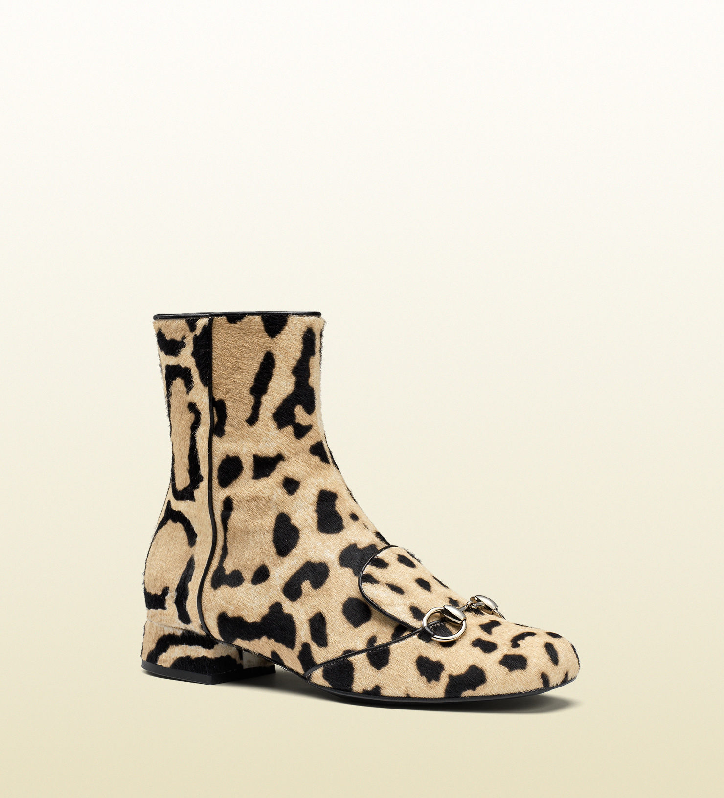gucci leopard print mules