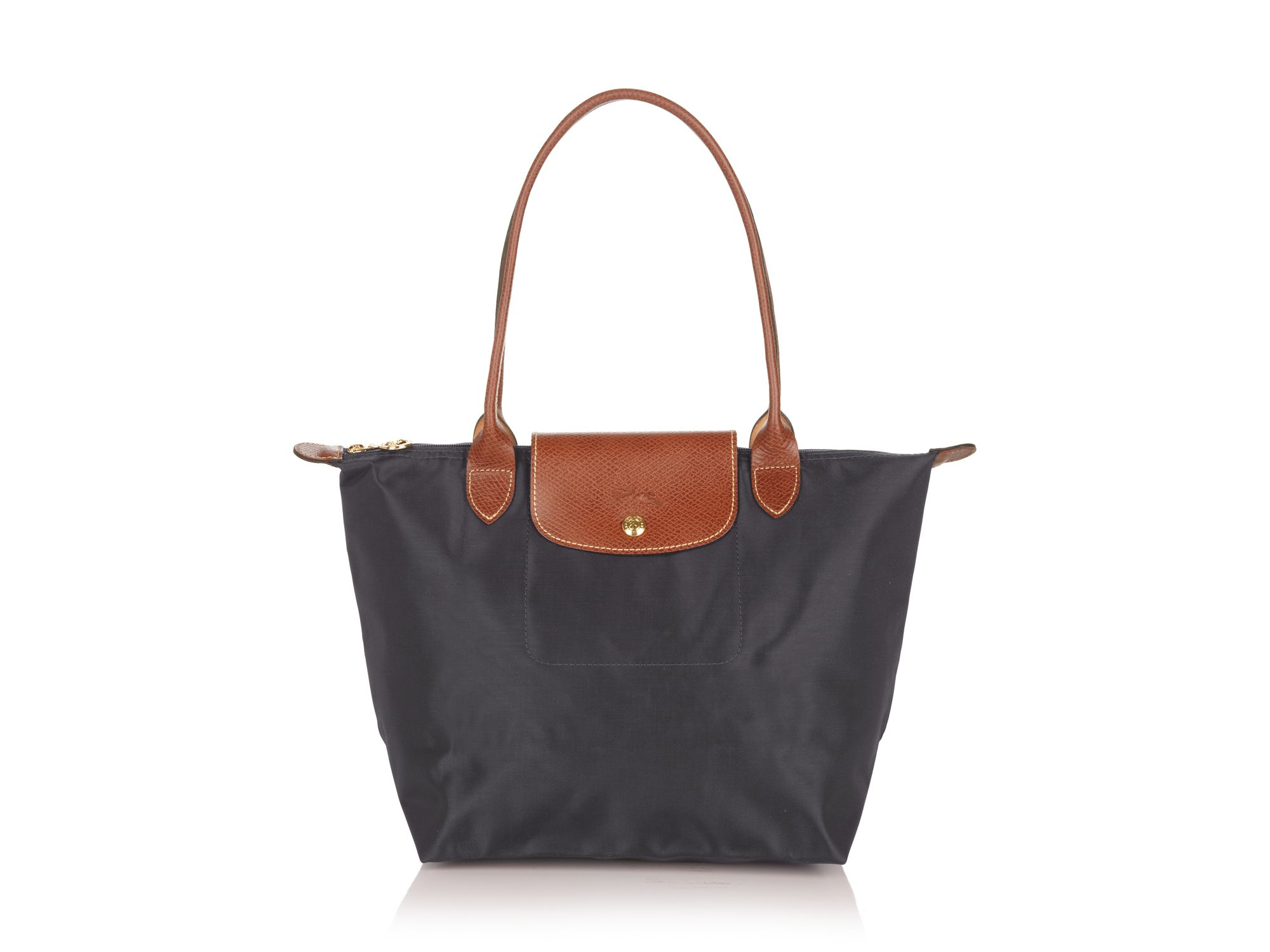 Lyst Longchamp Le Pliage Medium Shoulder Tote in Black