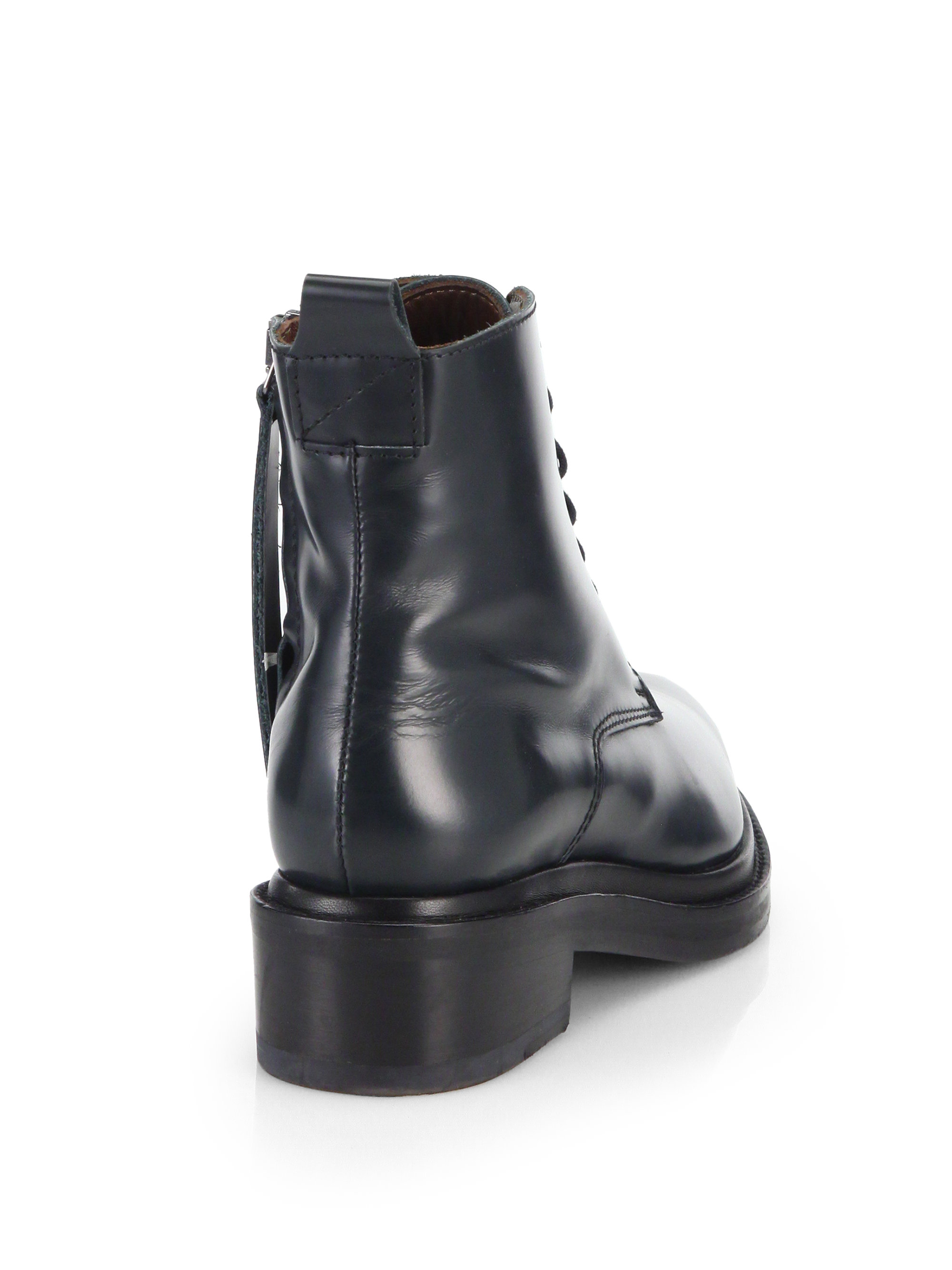 acne studios combat boots
