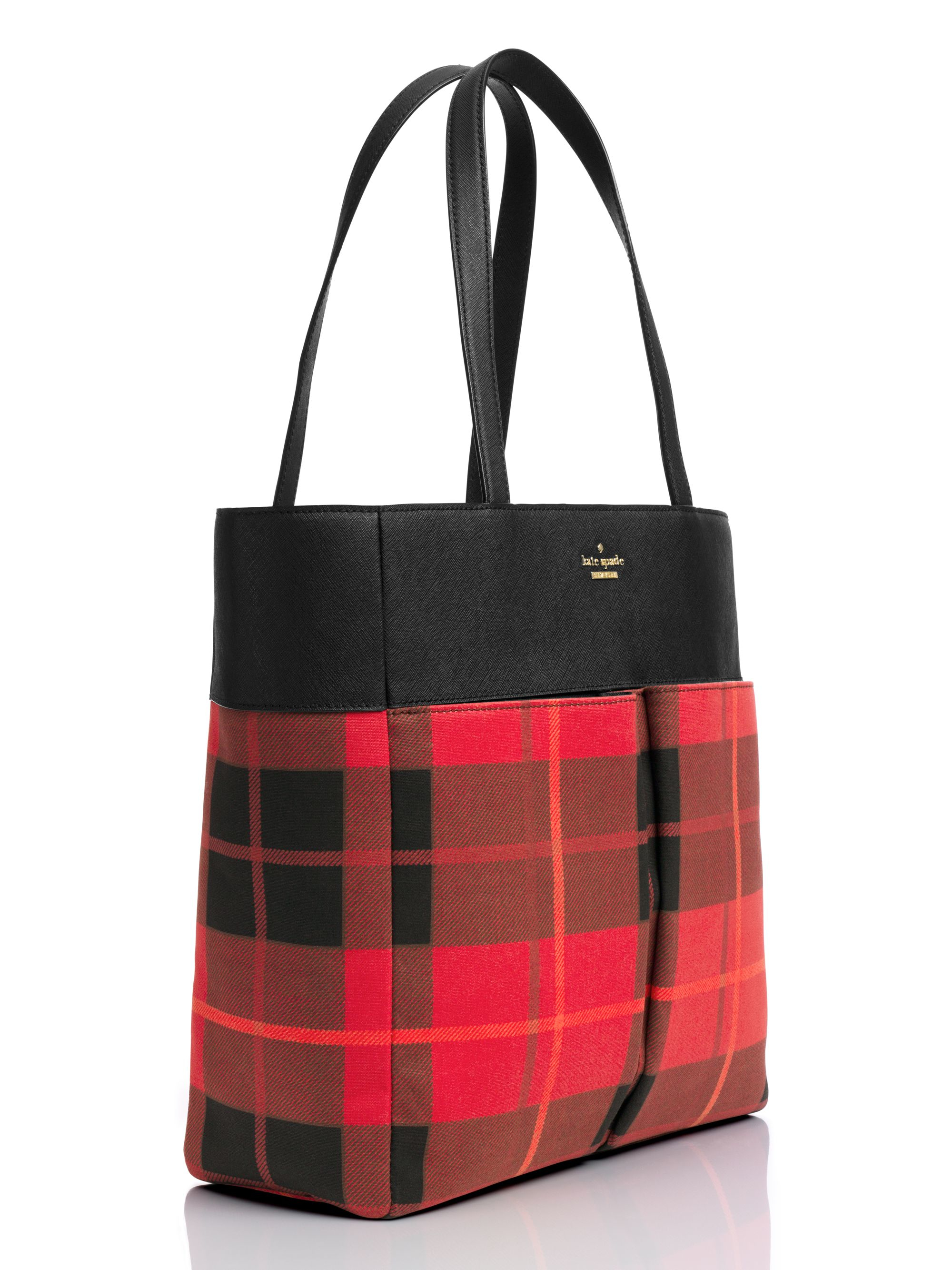 kate spade plaid handbags