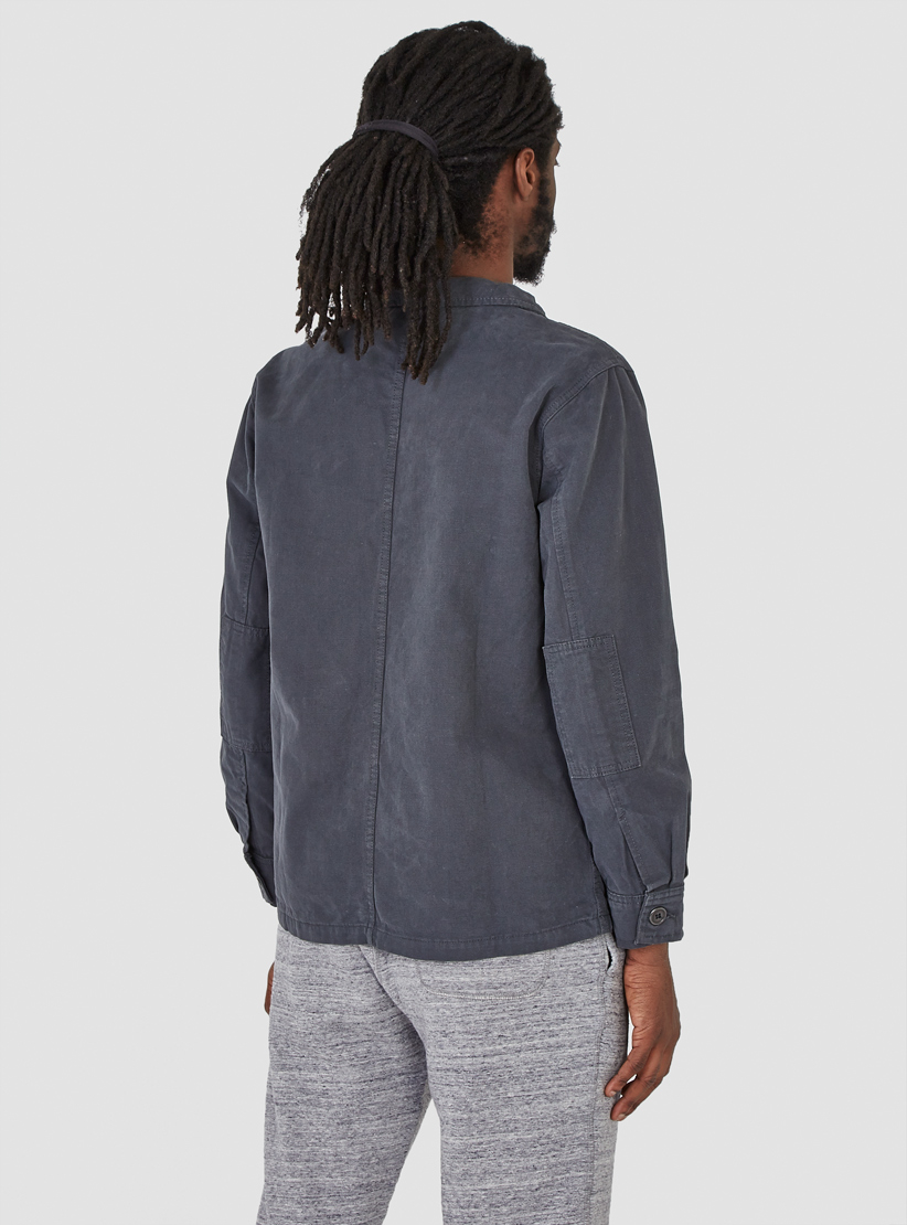 Lyst - Mollusk Builder Jacket Navy in Blue for Men