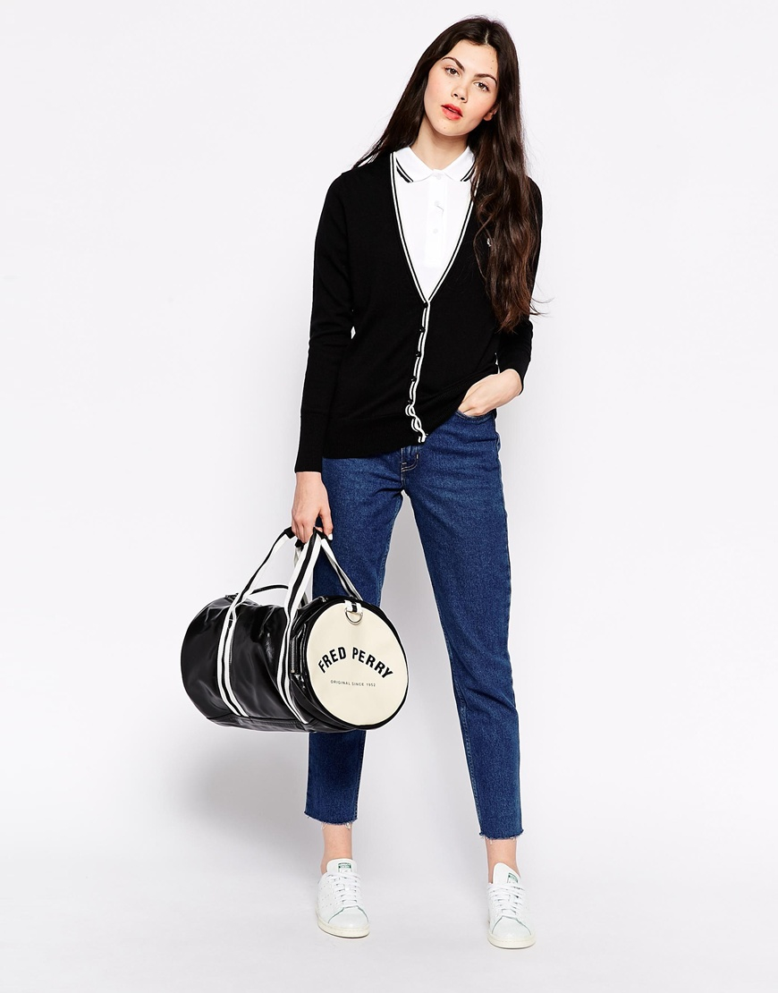 fred perry gym bag women's