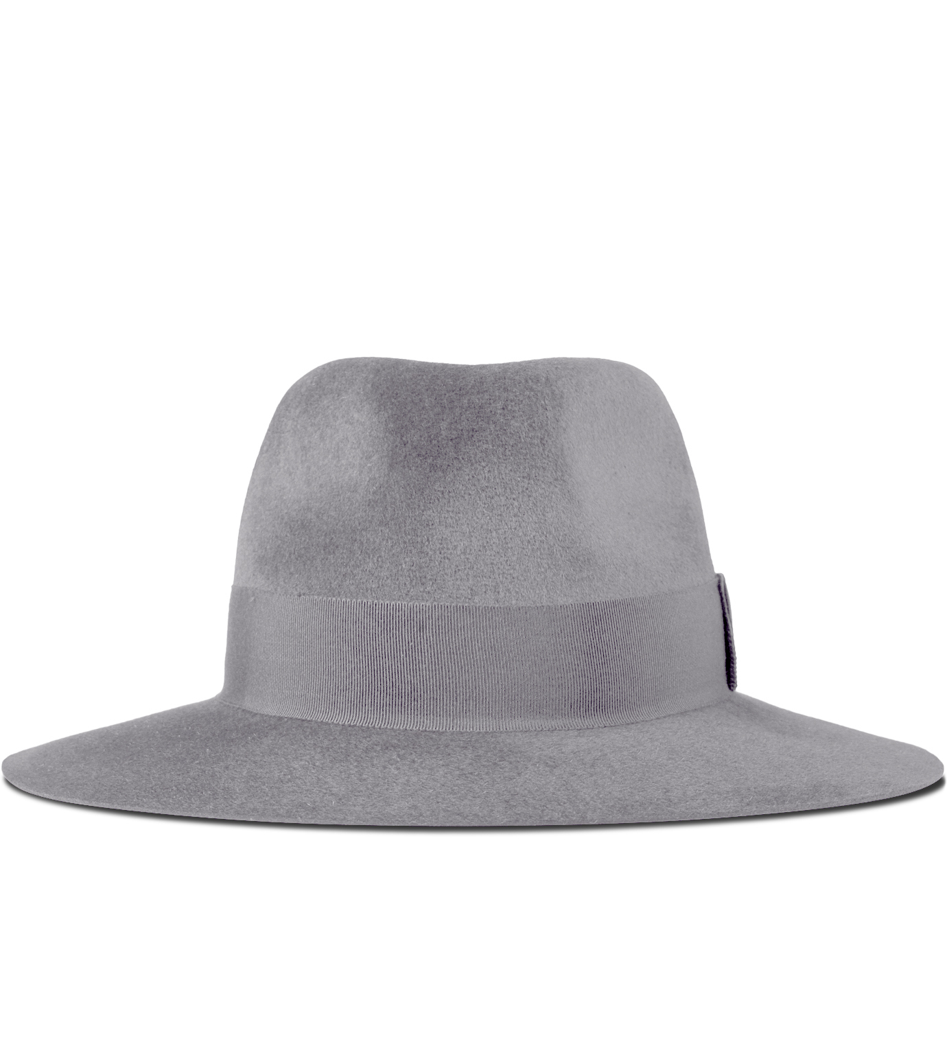 Larose Light Grey Fedora Without Lining For Summer Hat in Gray for Men