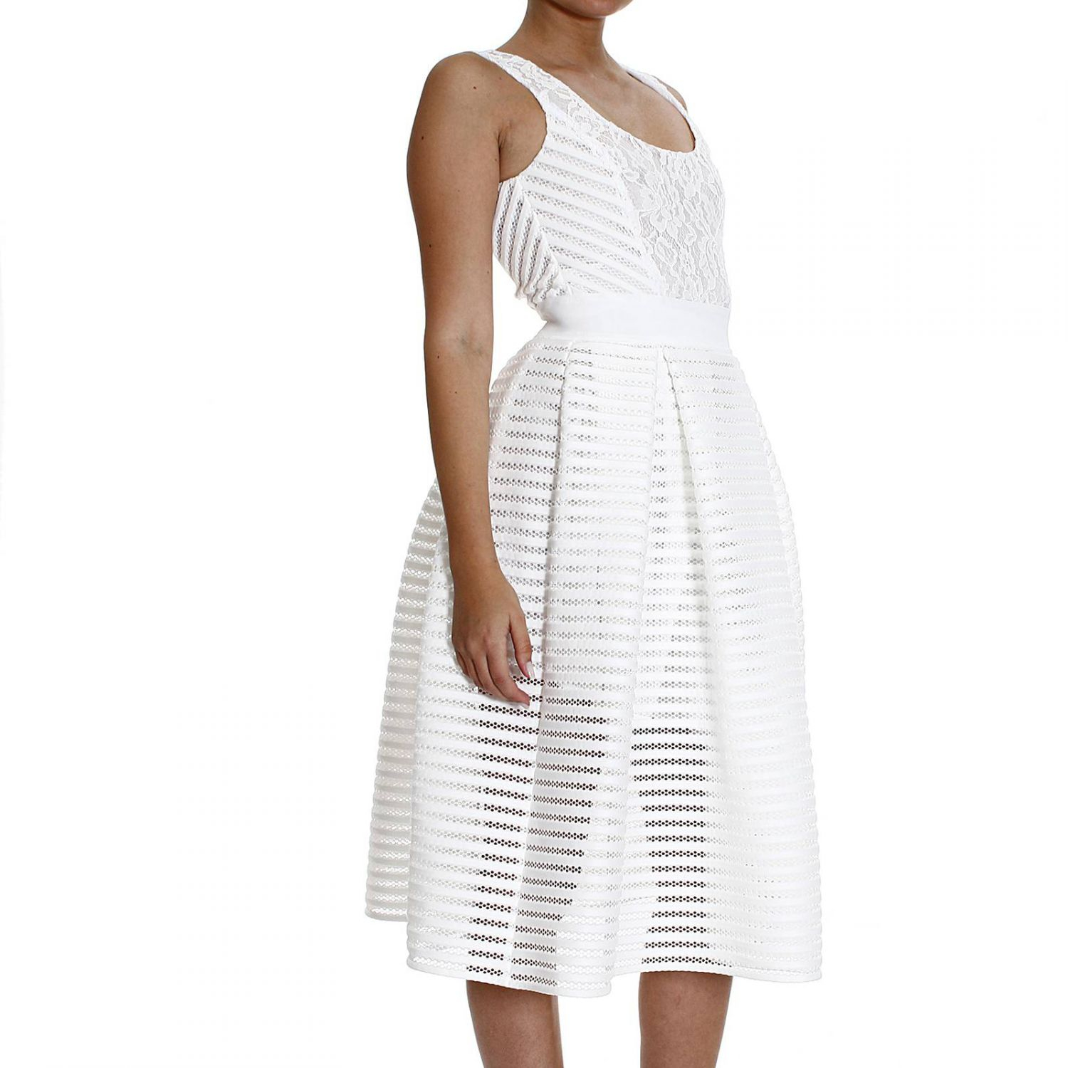 pinko white dress