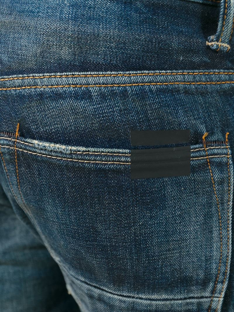 Mastercraft Union Faded Jeans in Blue 