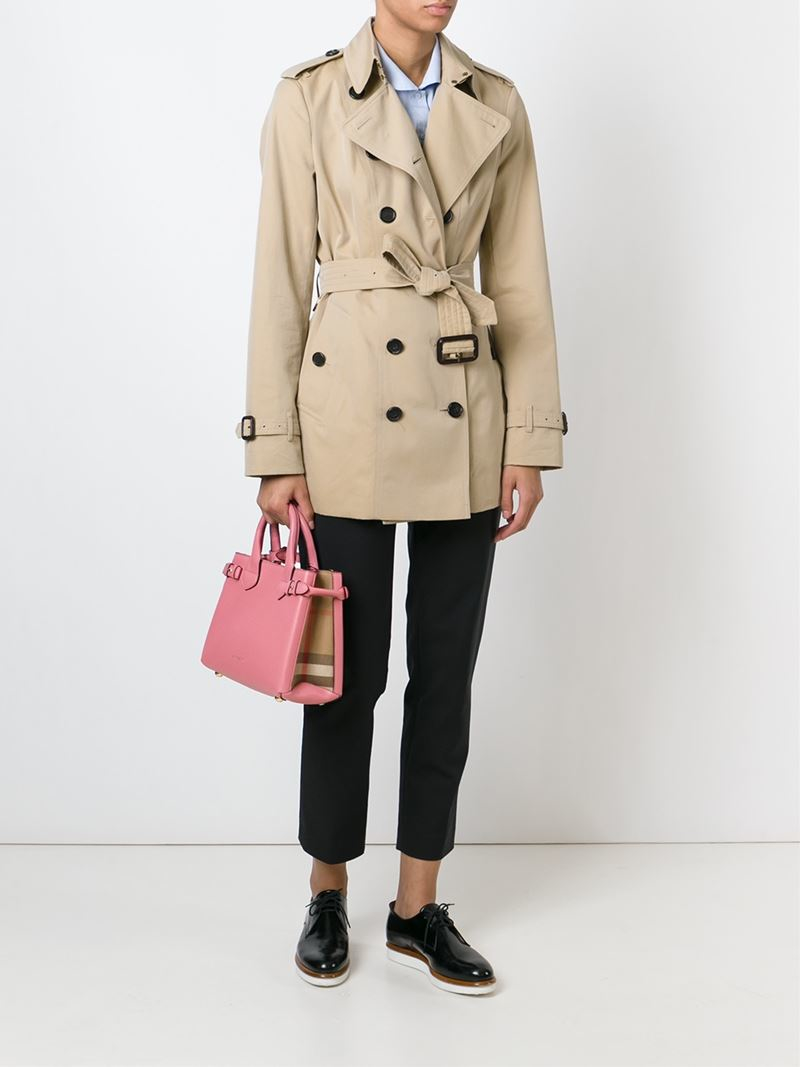 burberry small banner tote