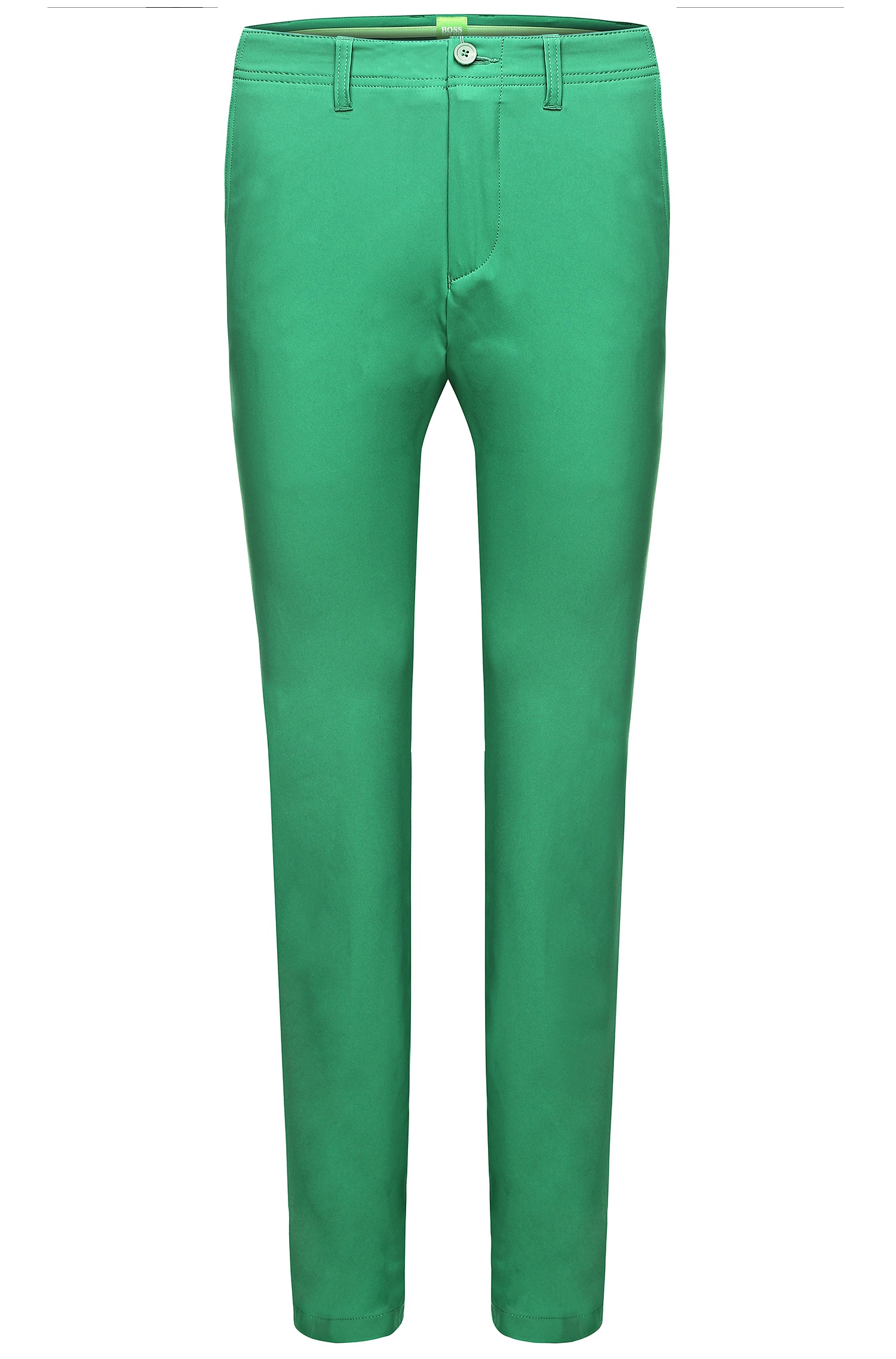 BOSS Green Golf Trousers In Fabric Blend 'hakan 7' in Green for Men Lyst UK