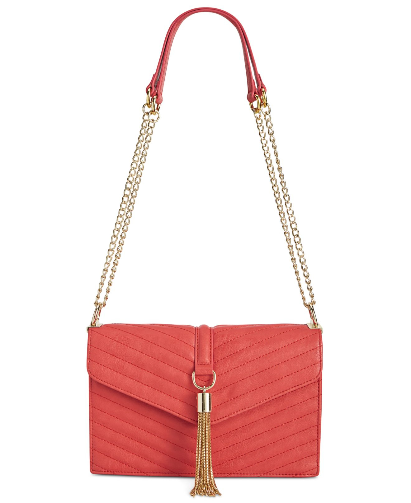 Inc international concepts Yvvon Shoulder Bag, Only At Macy&#39;s in Red | Lyst