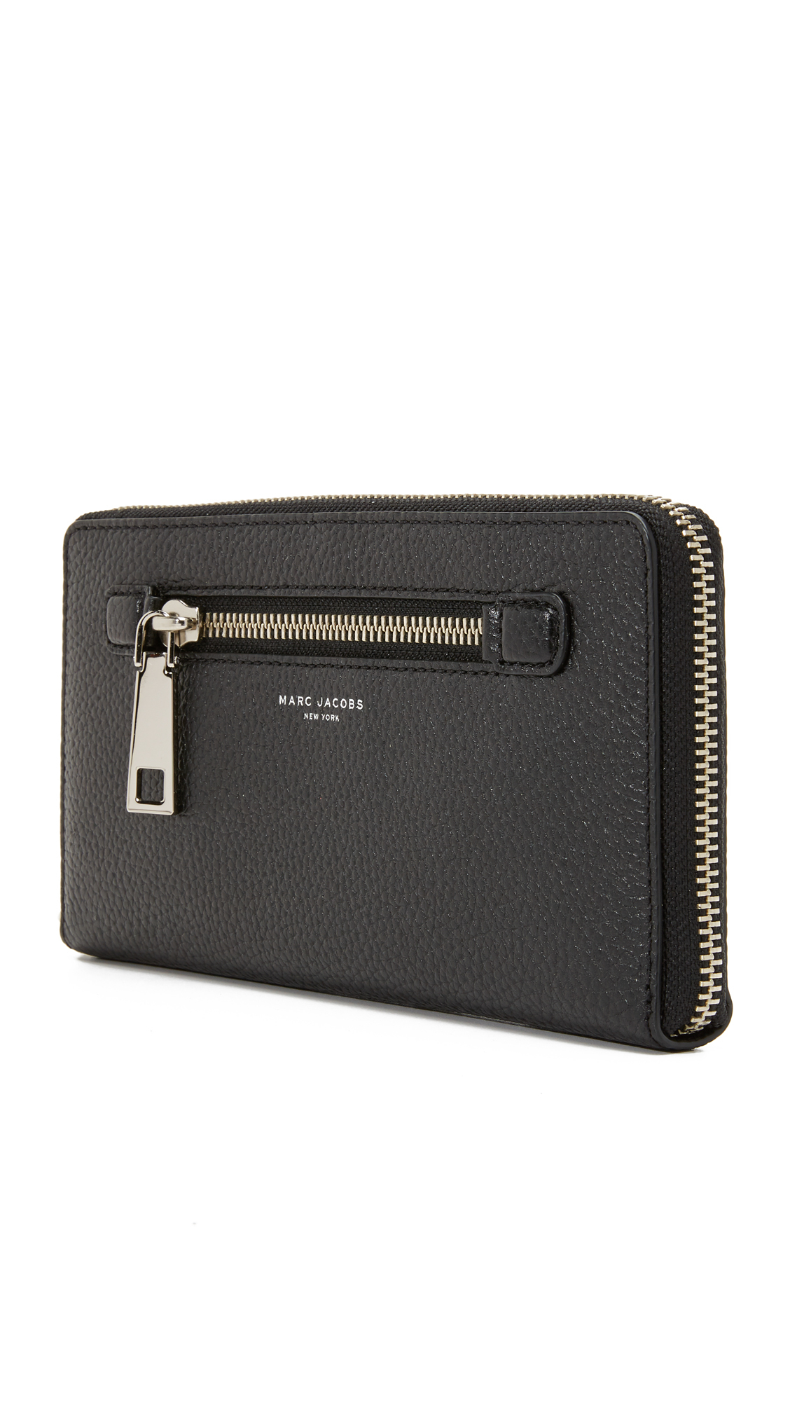 Marc Jacobs Leather Gotham Travel Wallet in Black - Lyst