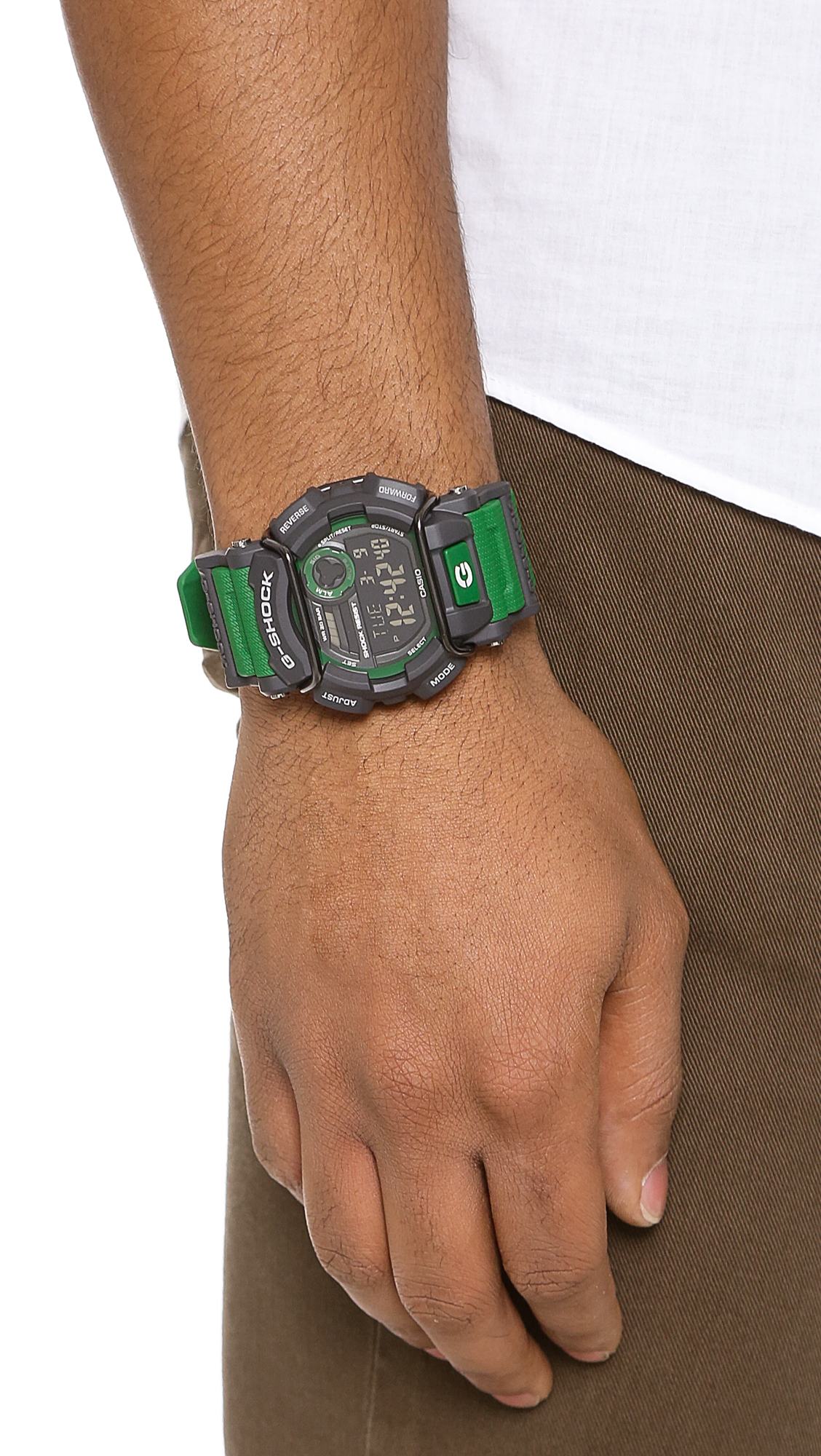 g shock gd 400 green