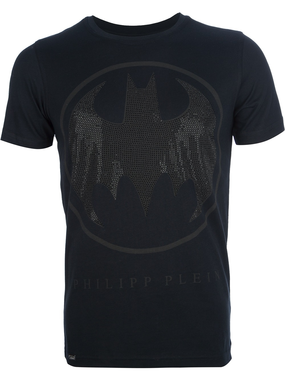 Philipp Plein Batman Logo Tshirt in Black for Men - Lyst