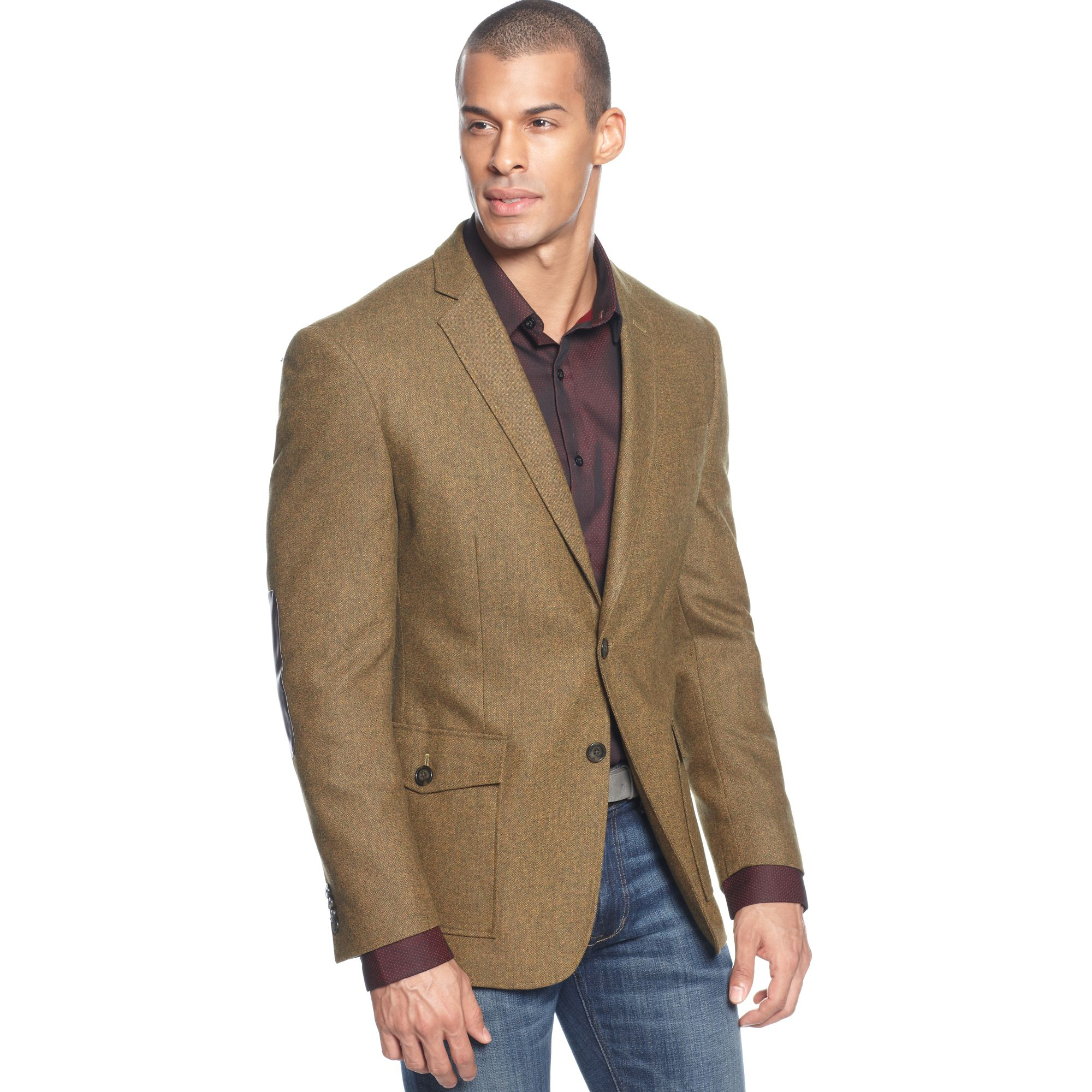 Tweed Elbow Patches in Men's Coats & Jackets for sale