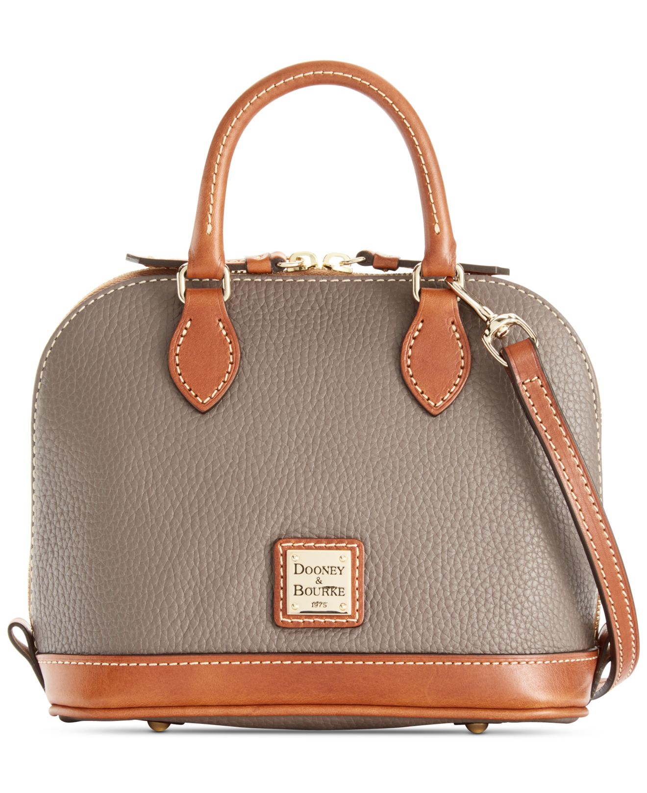 Dooney & Bourke Pebble Bitsy Bag in Gray Lyst