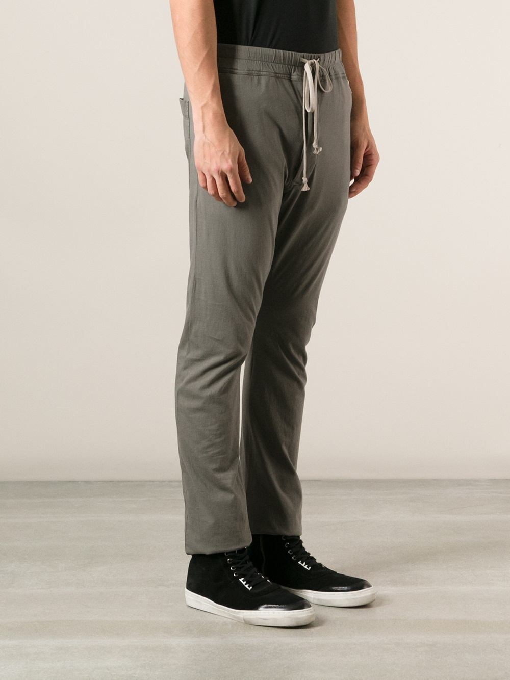 rick owens champion track pants