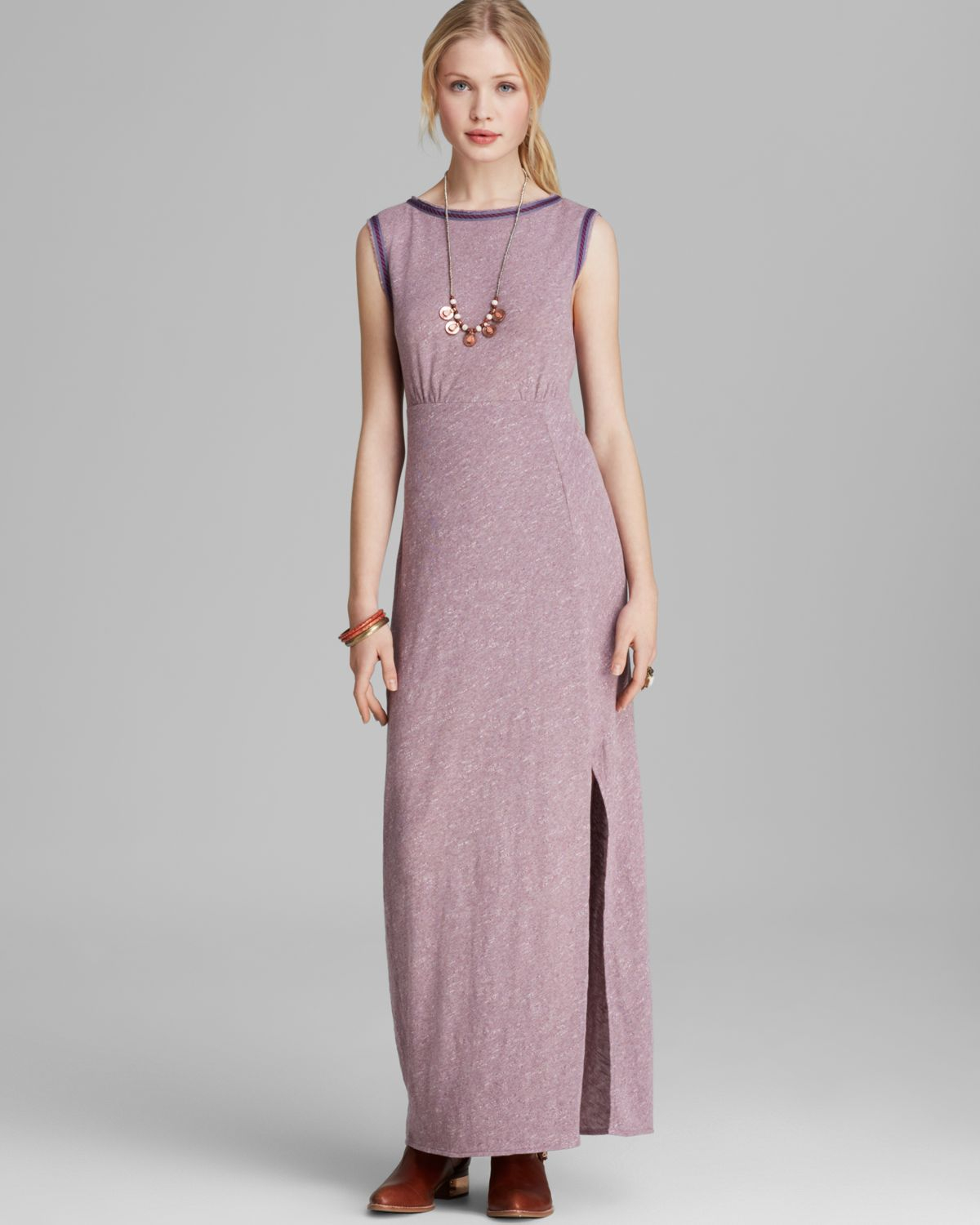 free people purple maxi dress