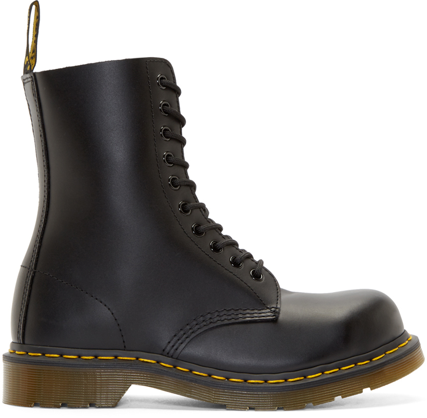 dr martens mens steel toe shoes