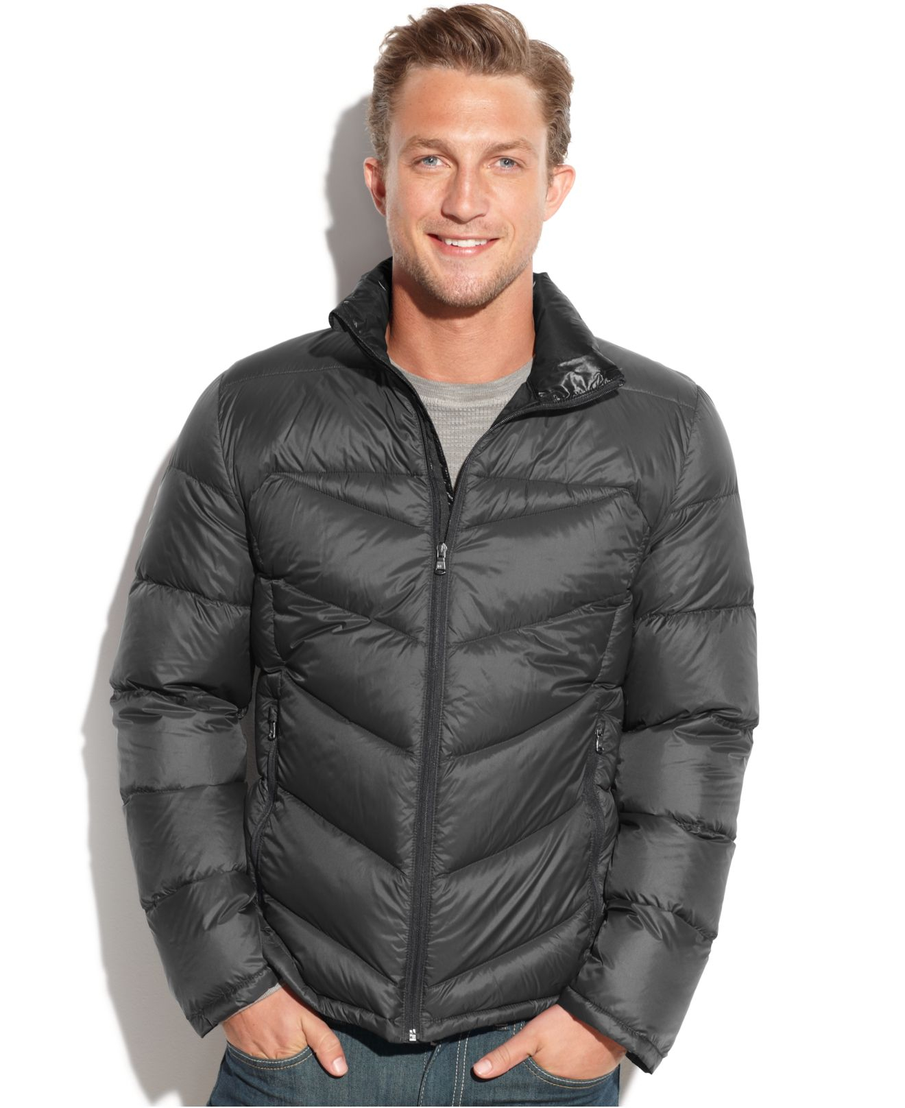 michael kors packable down fill jacket