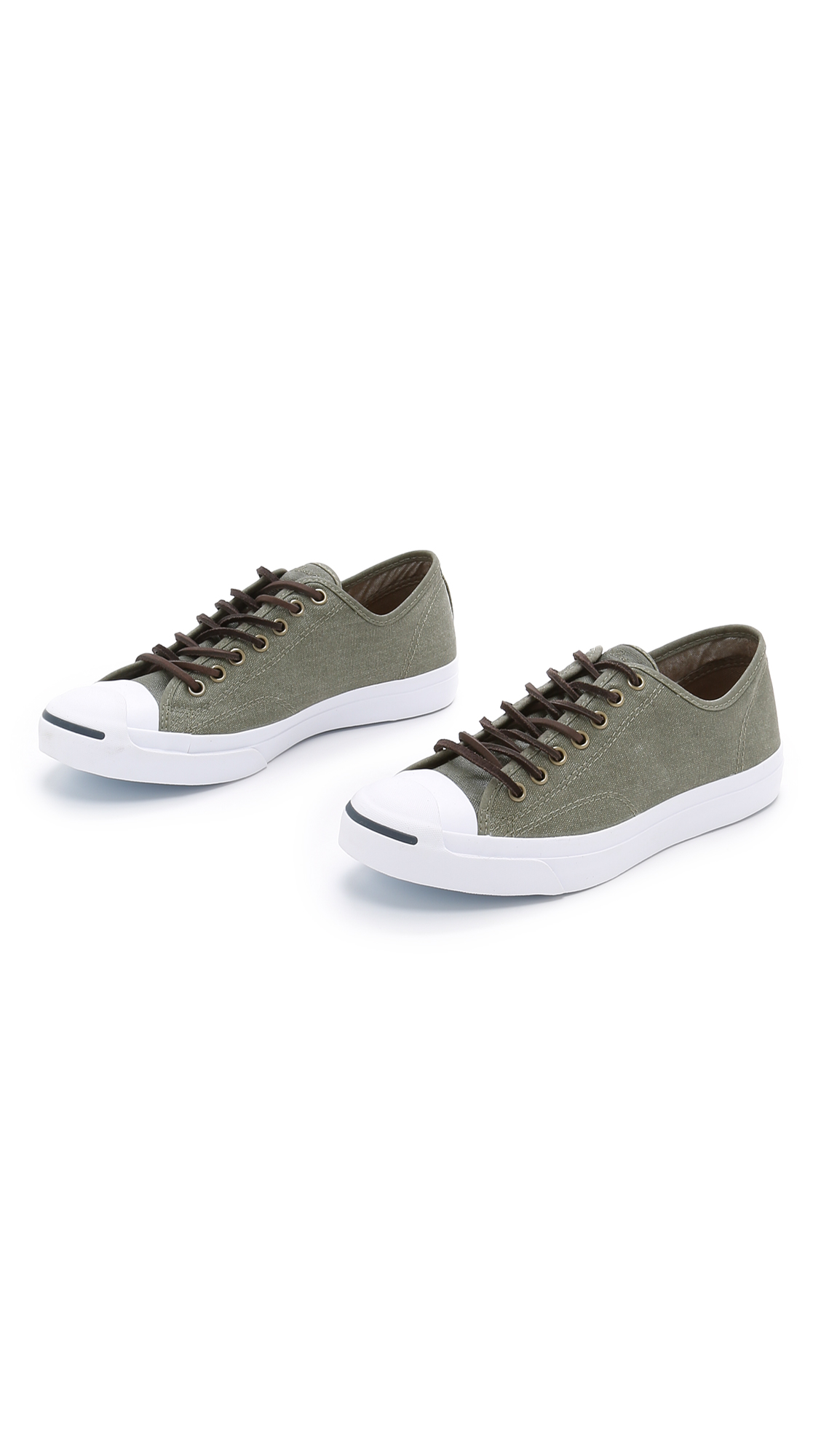 Converse Canvas Jack Purcell  Rubberized Paint  Sneakers in 