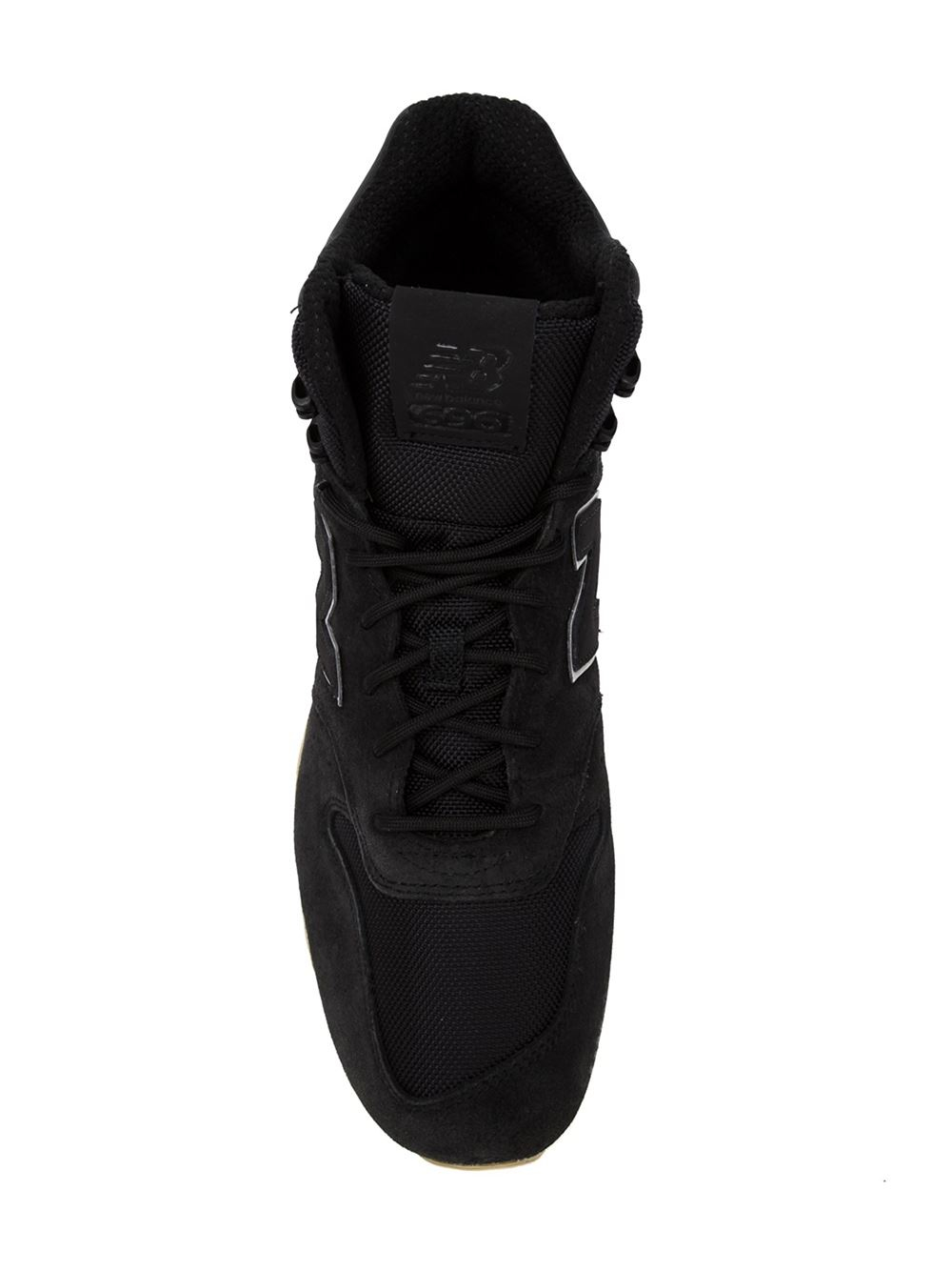 New Balance Hitop Sneakers in Black Lyst