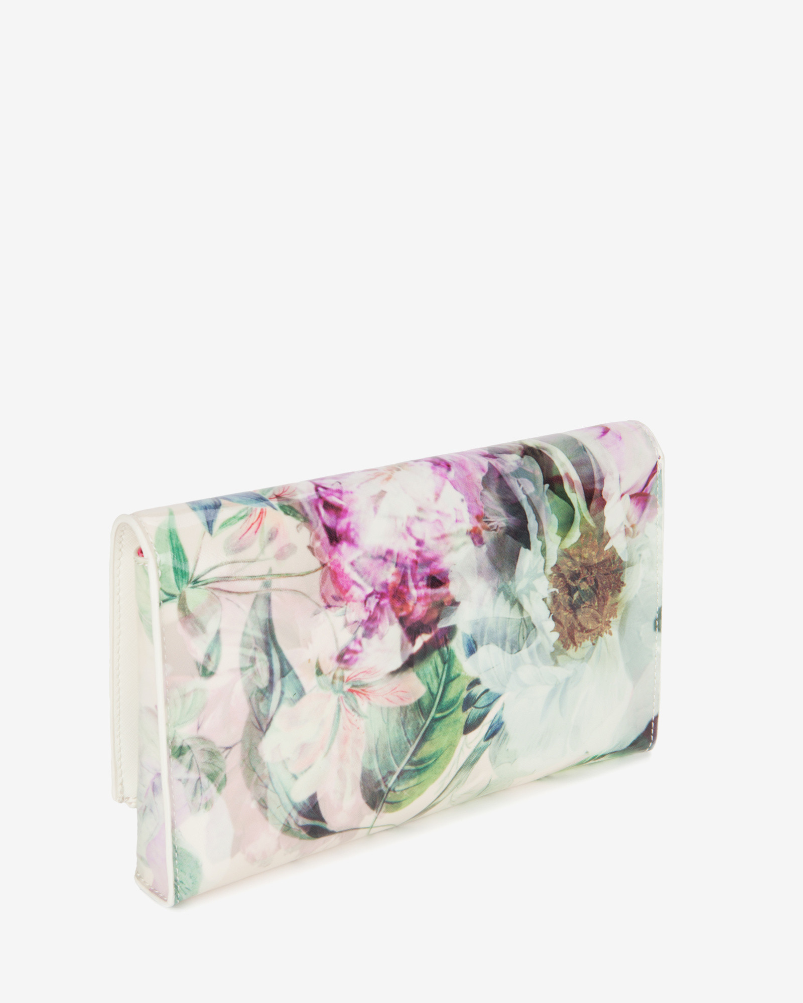 ted baker floral clutch bag