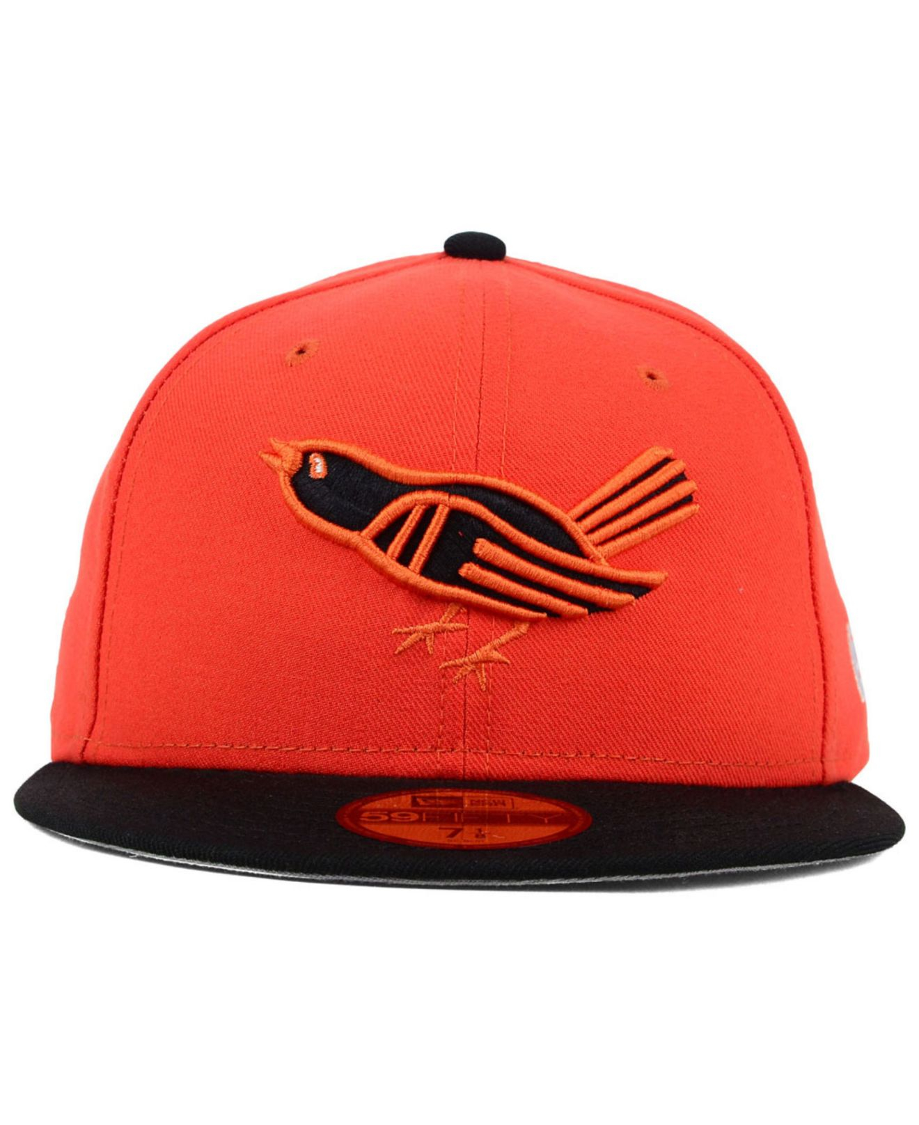 KTZ Wool Baltimore Orioles Cooperstown 2 Tone 59fifty Cap ...