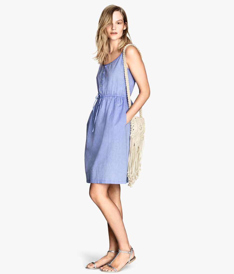 h&m cami dress