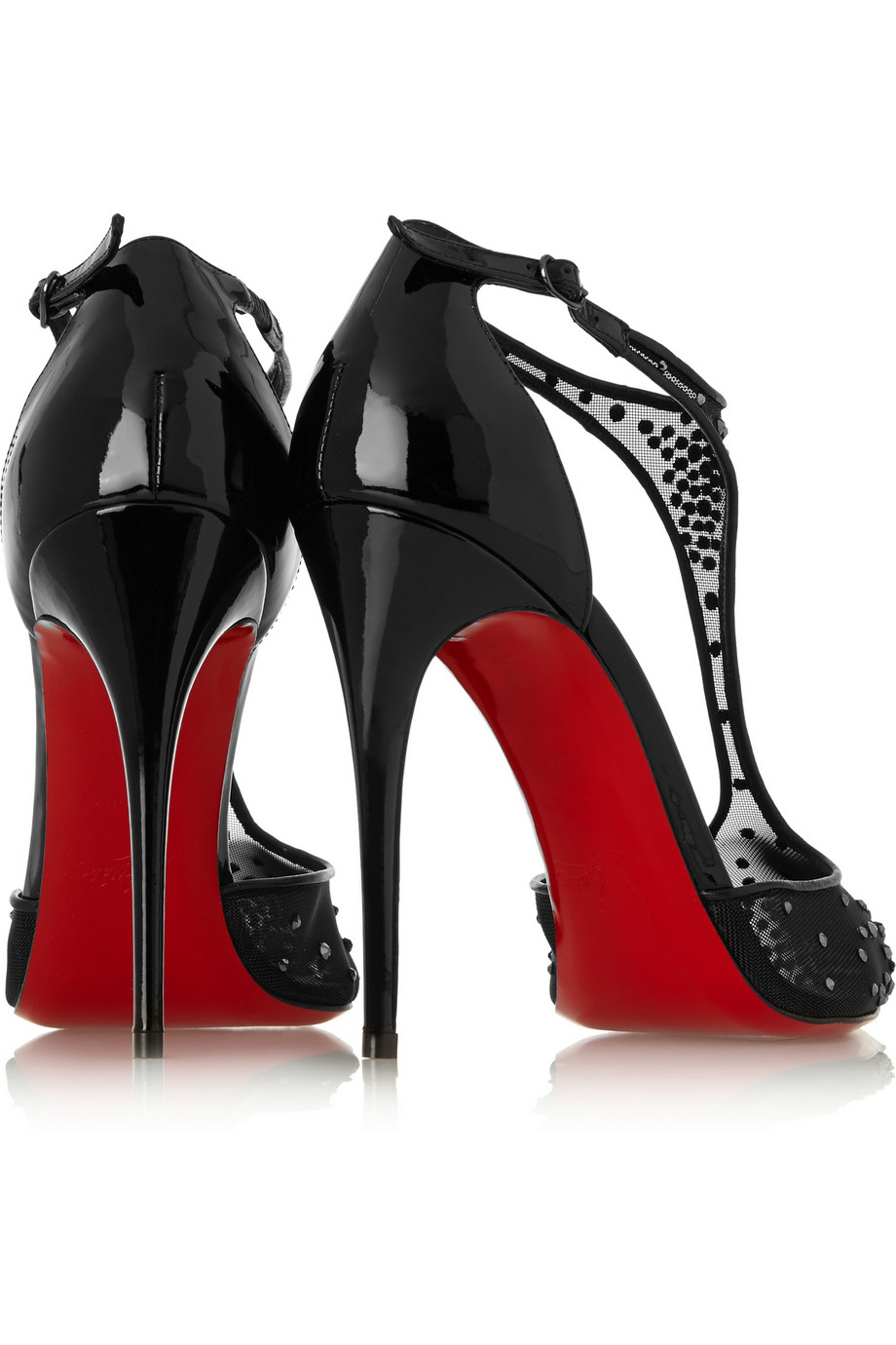 Christian louboutin Salopatina Embellished Patent Leather Pumps in ... Christian louboutin Salopatina Embellished Patent Leather Pumps in ...
