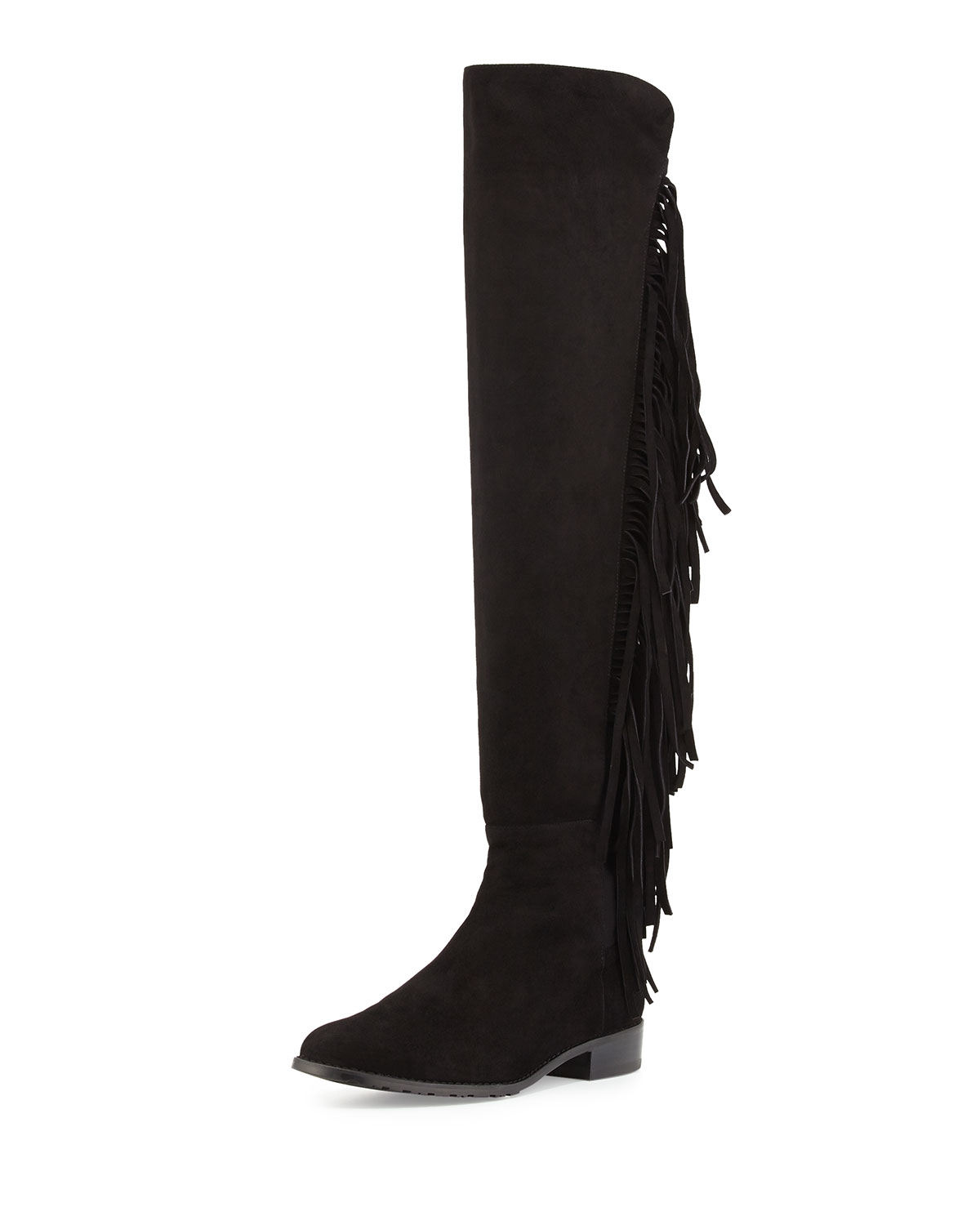 stuart weitzman pink suede boots