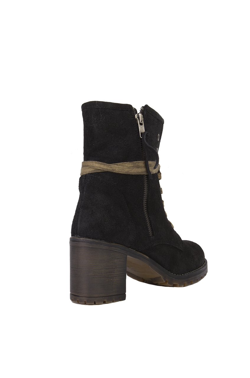 sixtyseven boots sixtyseven heeled lace up ankle boots in black lyst sixtyseven boots sixtyseven heeled lace up ankle boots in black lyst