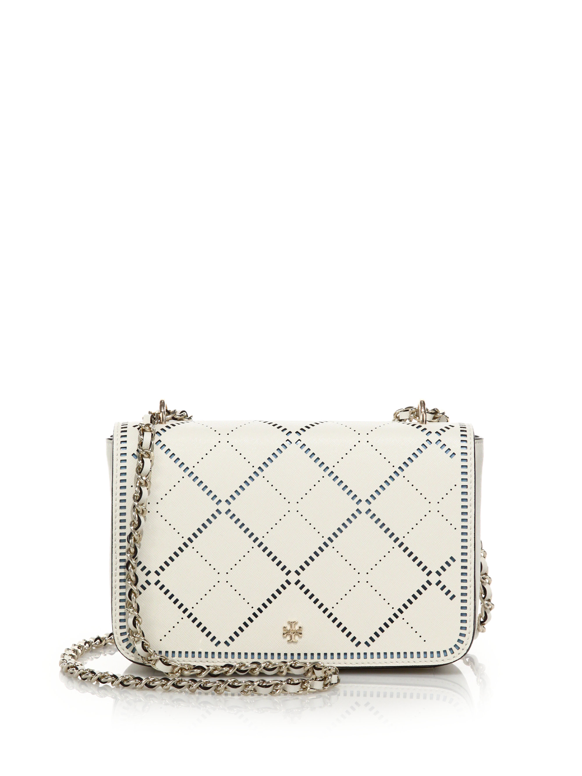 tory burch white crossbody bag
