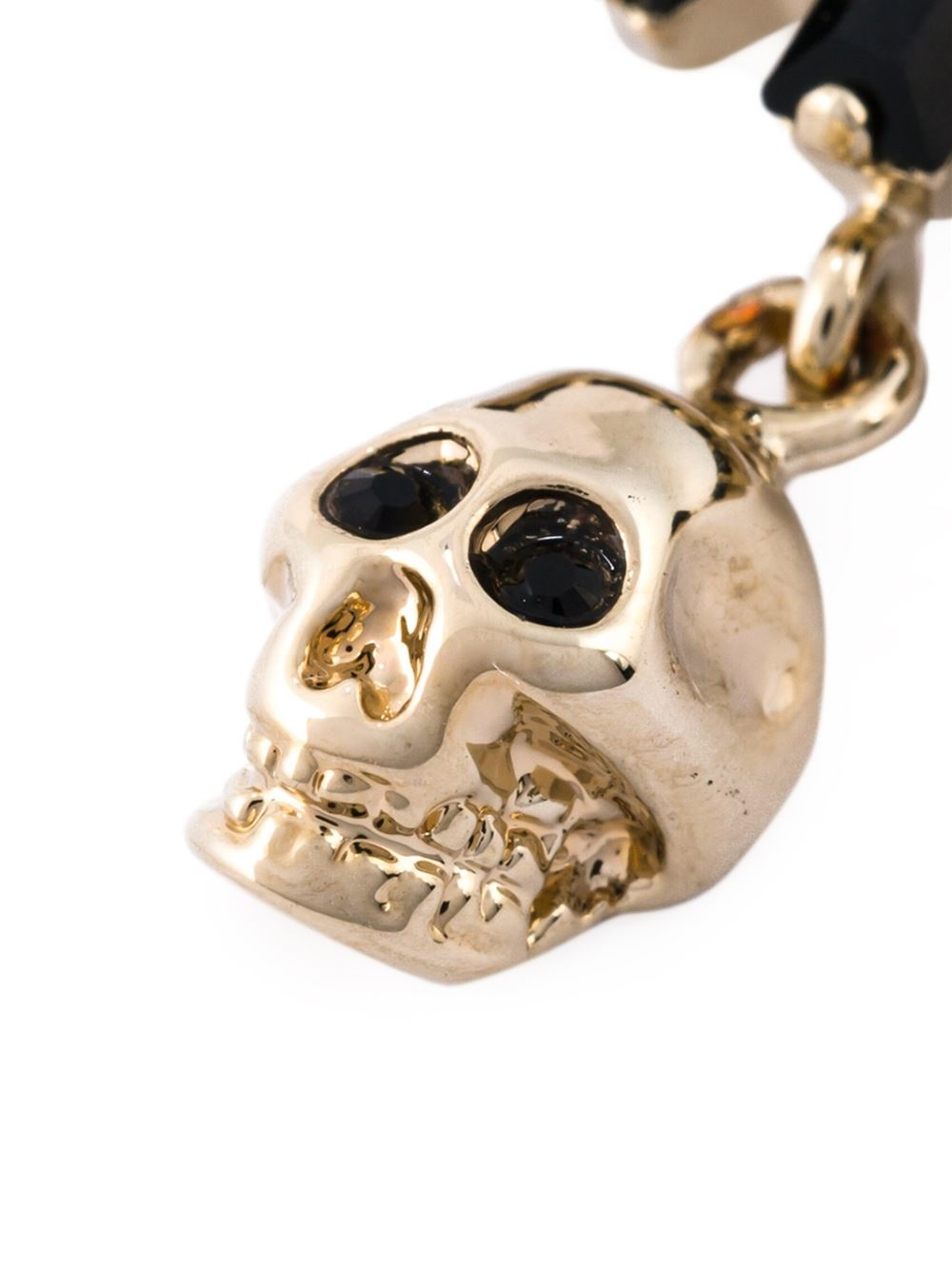 Givenchy Skull Nose Ring in Black - Lyst