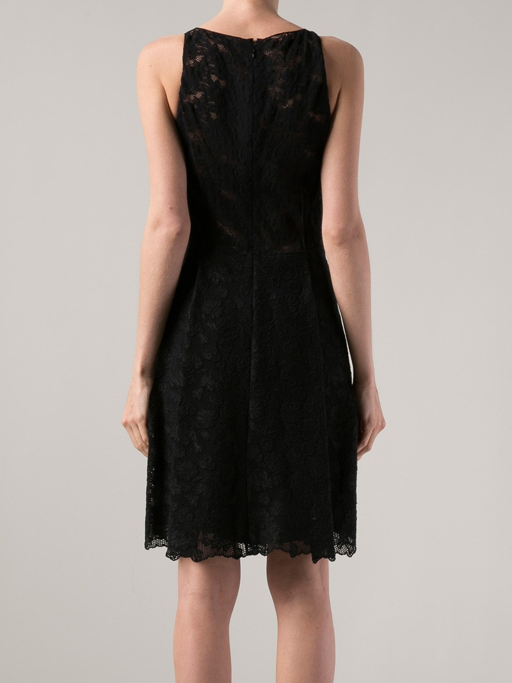 Customer Service High Low Black Sleeveless Belted Lace Dress on sale only US$ now, buy cheap High Low Black Sleeveless Belted Lace Dress at bloggeri.tk