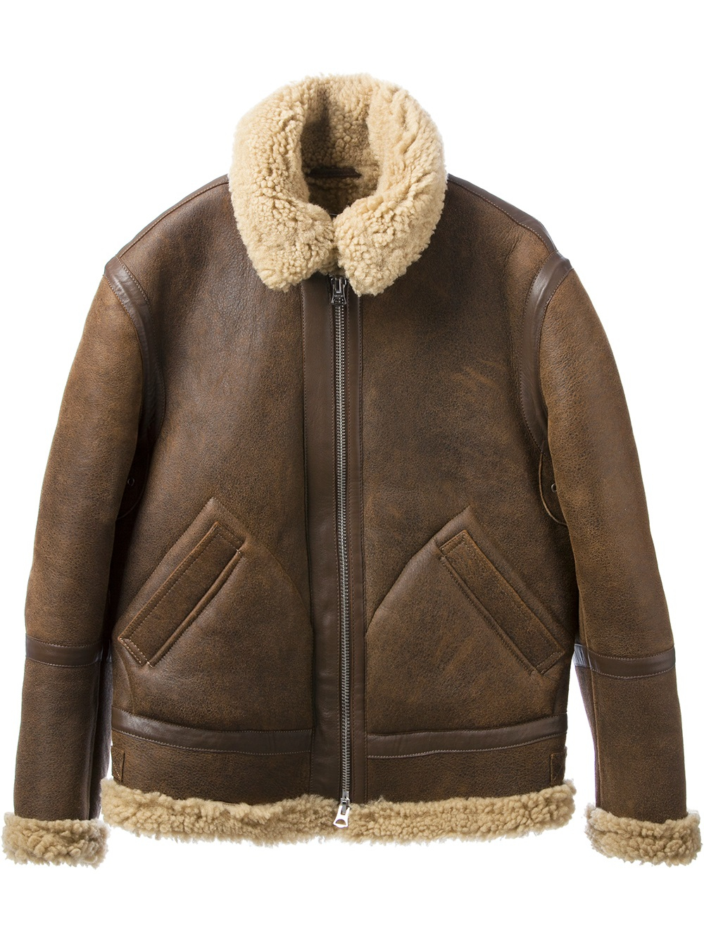 Acne studios ian shearling jacket 2025