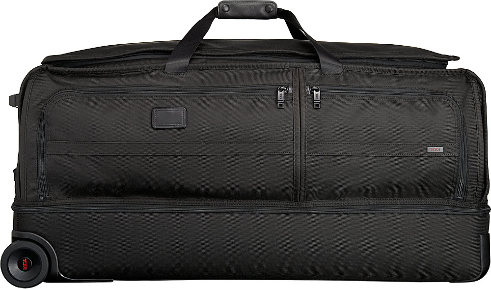 Tumi Alpha 2 Extra Large Twowheel Split Duffel Bag in Black for Men Lyst