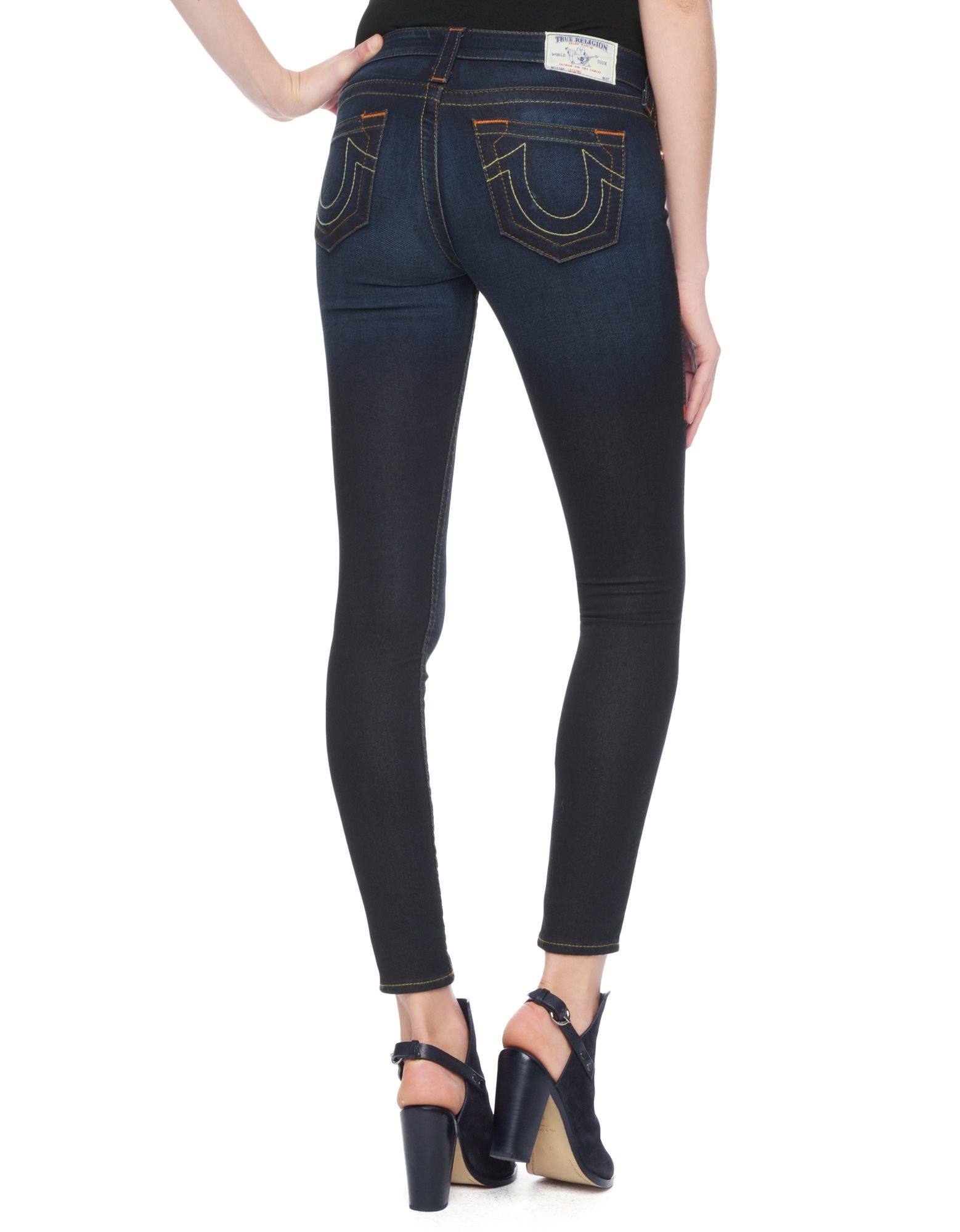 True religion Hand Picked Super Skinny Womens Jeans in Blue | Lyst