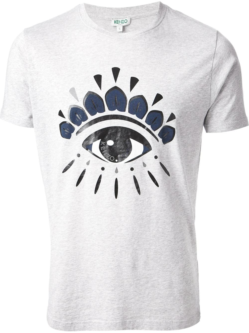 kenzo white eye t shirt
