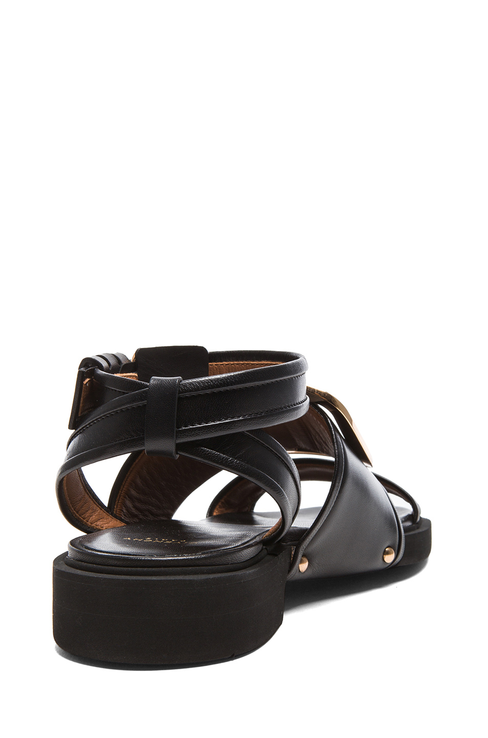 givenchy 4g flat leather sandals
