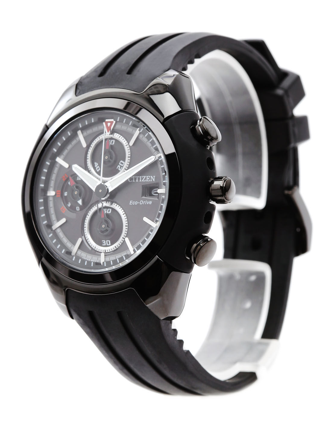 citizen watch with black face