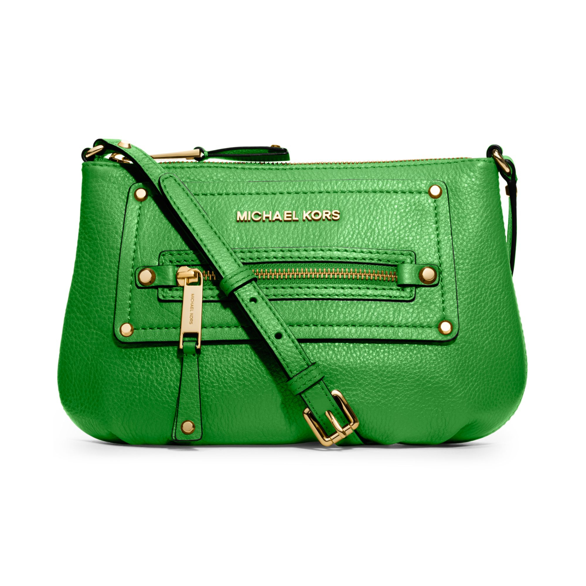 Michael Kors Gilmore Crossbody in Green Lyst
