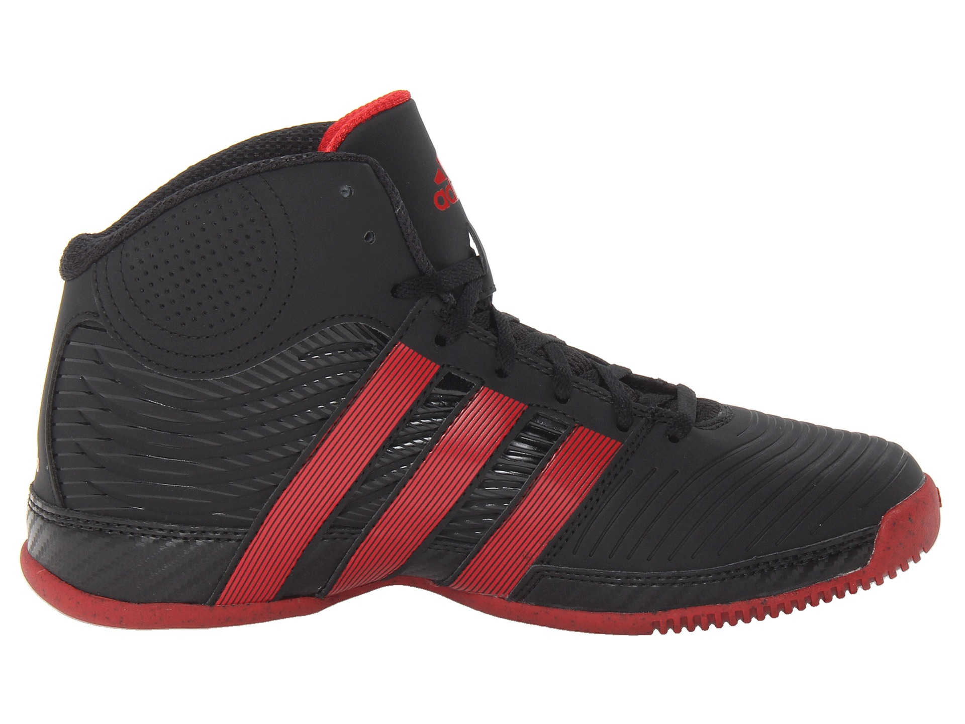 adidas Commander Td 4 in Black/Light Scarlet (Red) for Men - Lyst