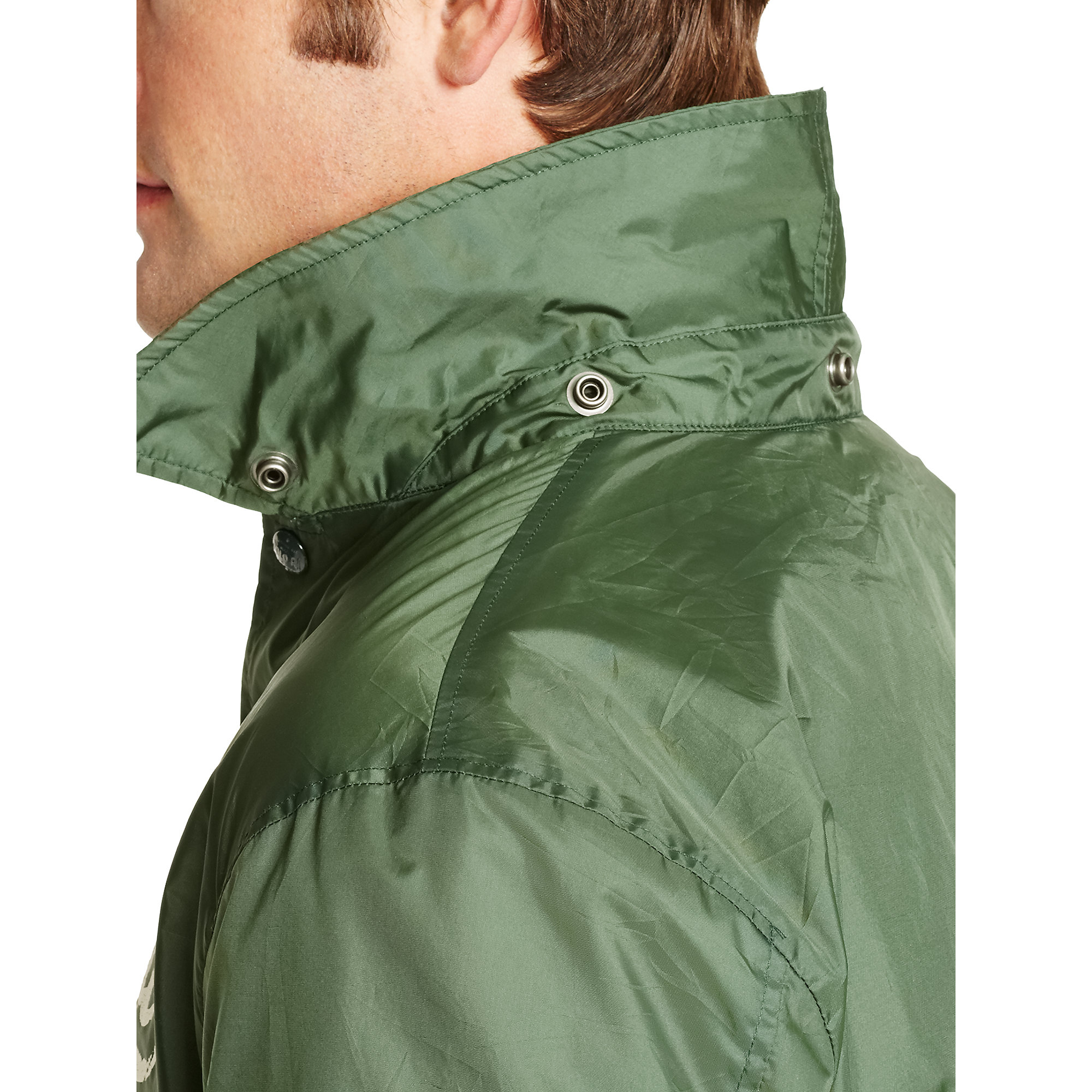 Polo Ralph Lauren Hooded Fleece-lined Jacket in Green for Men - Lyst