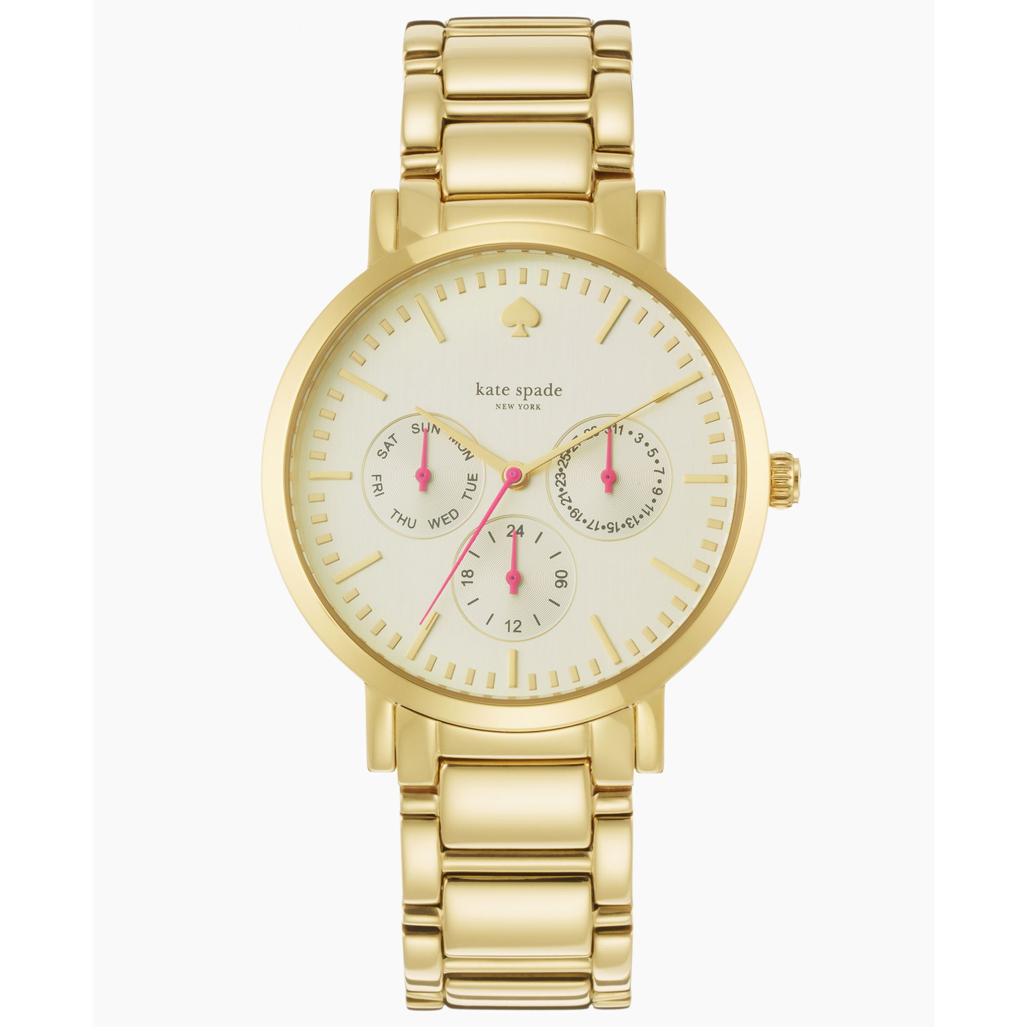 Kate spade Women'S Gramercy Grand GoldTone Bracelet Watch 38Mm
