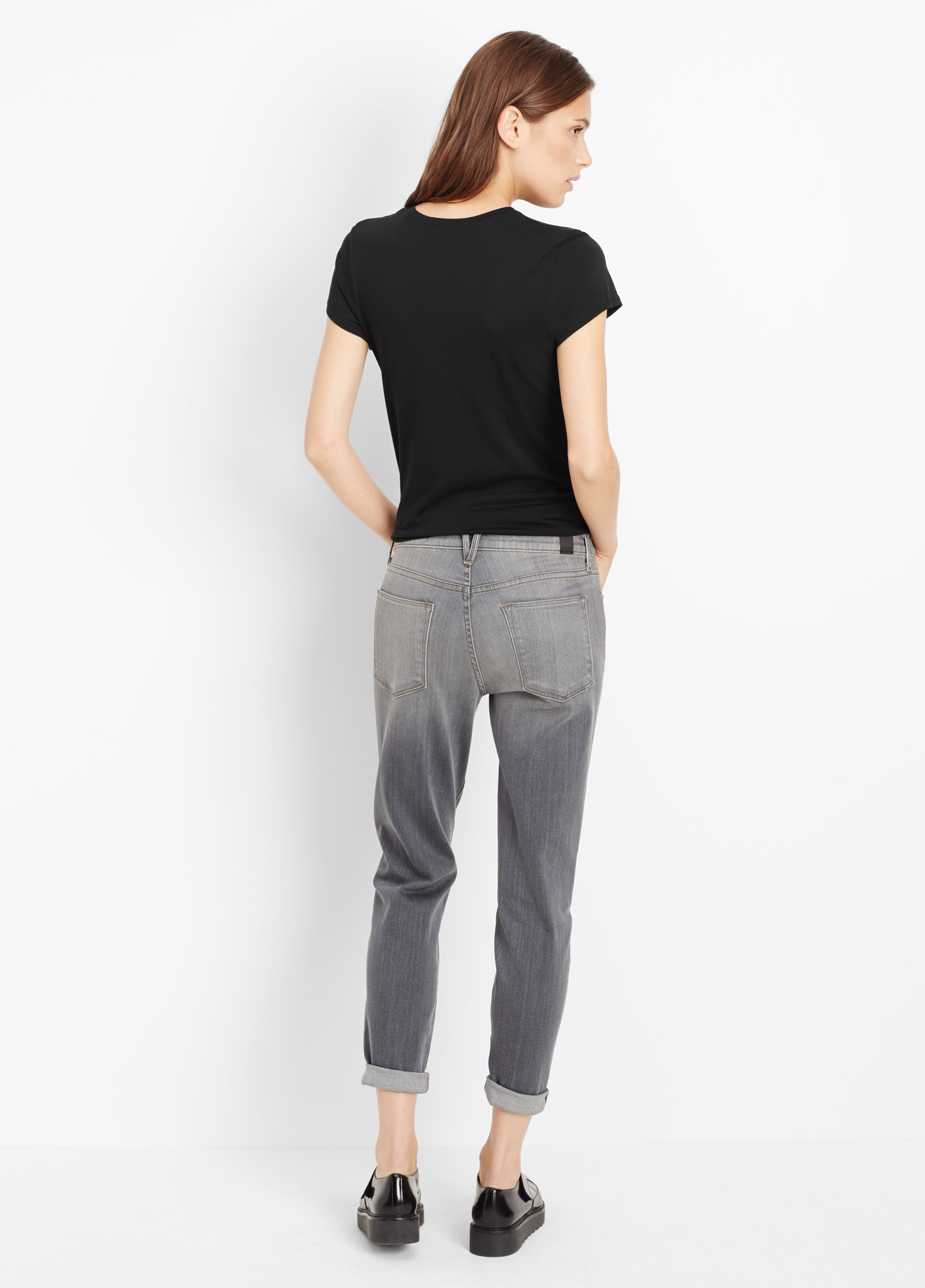 vince mason relaxed rolled jeans