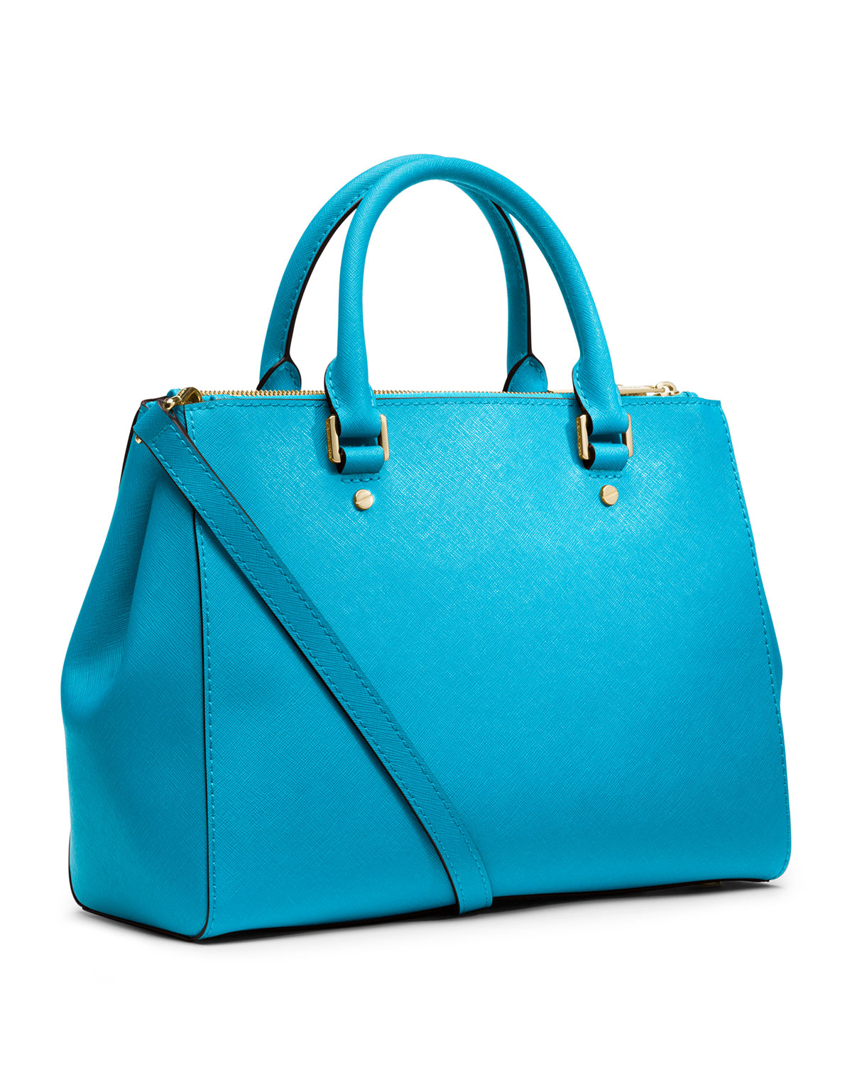 Michael Kors Michael Medium Sutton Tote in Blue - Lyst