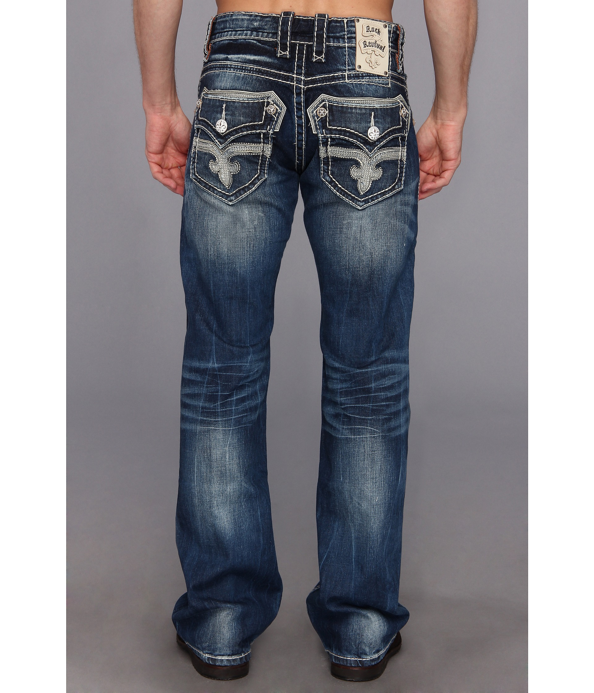 Rock Revival Dan B26 Bootcut in Blue for Men | Lyst