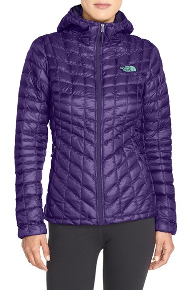 north face thermoball purple