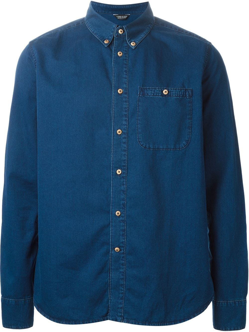 A Kind Of Guise Classic Denim Shirt in Blue for Men | Lyst