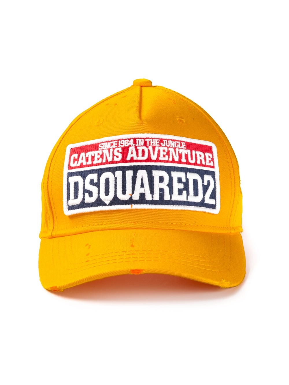 dsquared cap yellow