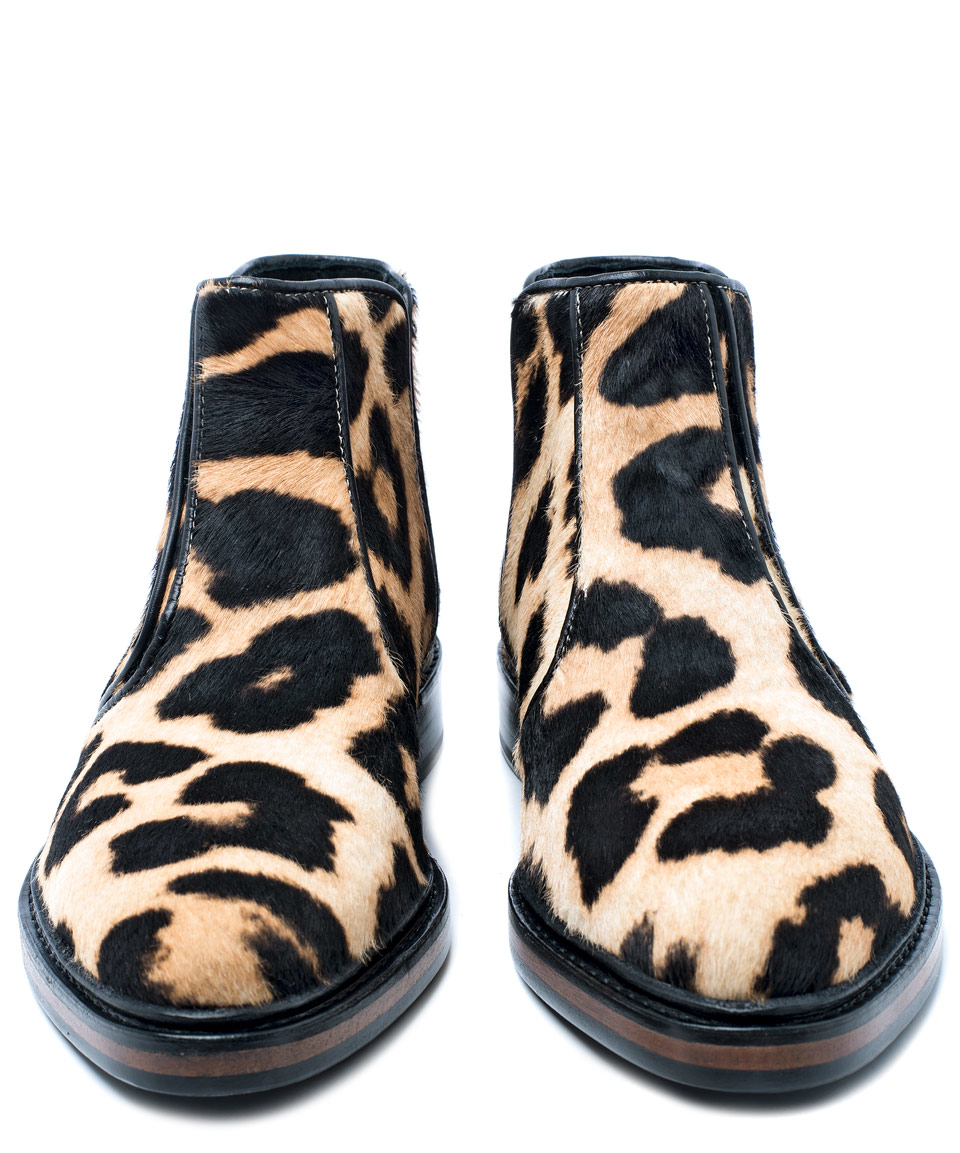 joules leopard print chelsea boots