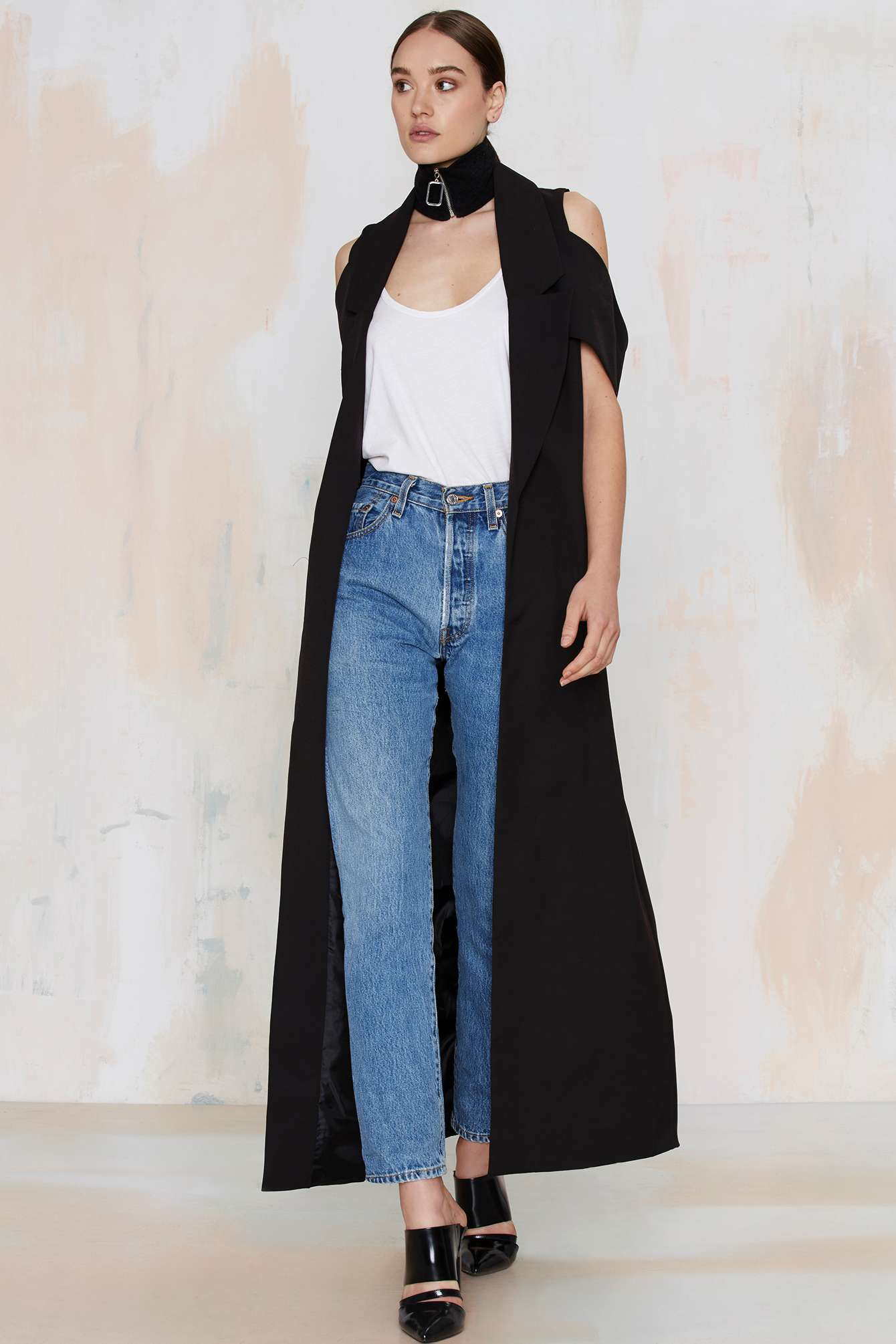 maxi vest